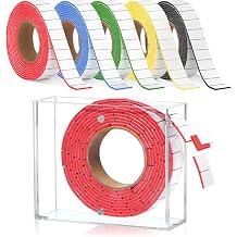 5 Roll Double Sided Foam Tape for Crafts 0.75 x 0.47 Inch Pre-Cut Foam Mounting Tape with 1 Acrylic Storage Box Square Foam Dots Double Sided Adhesive Fit Arts Sewing DIY 5 Roll Colored+Box