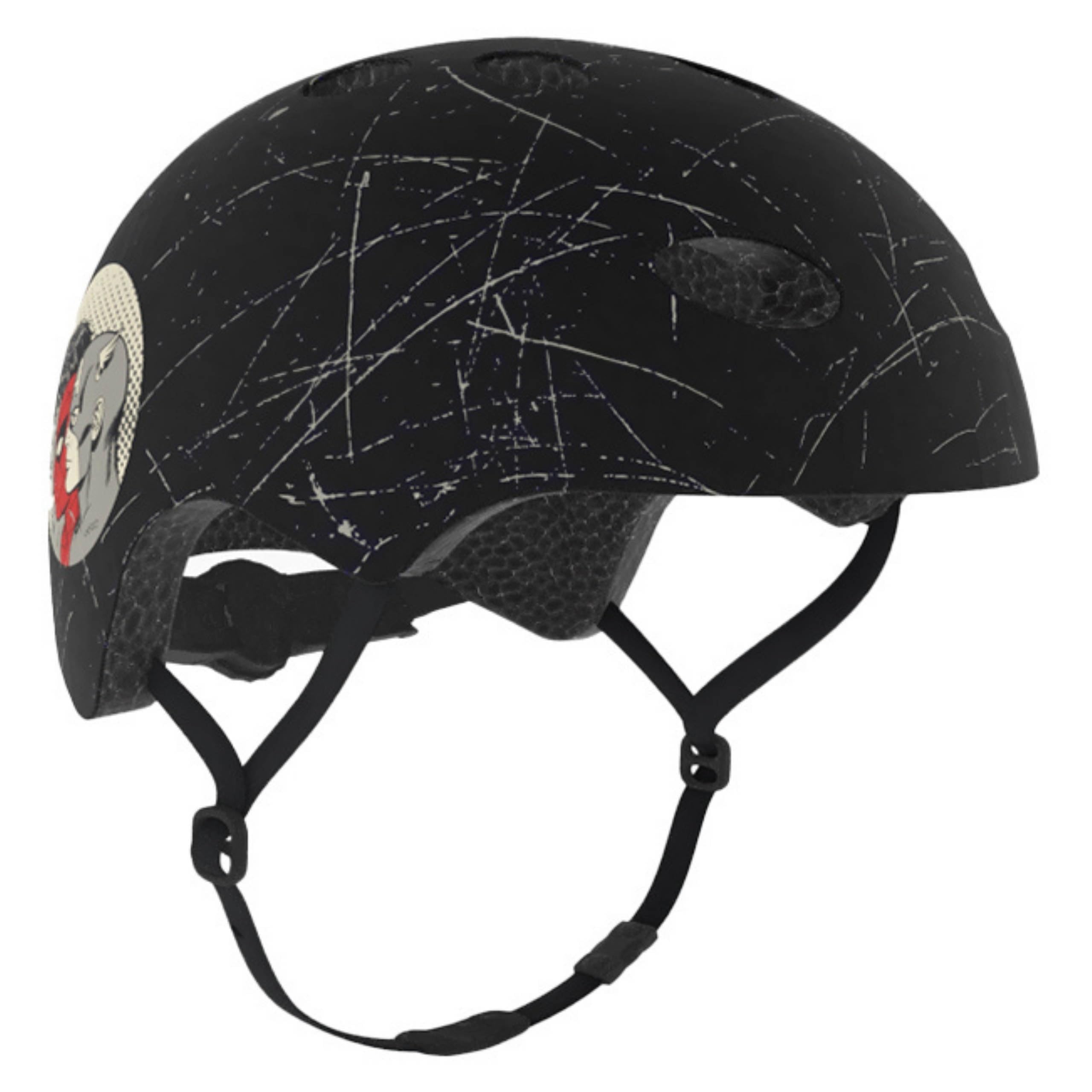 Boys' bicycle helmet SAFE and LIGHTWEIGHT, ADJUSTABLE 52-56 cm, SPORTY Children's helmet, ventilated, HEAD PROTECTION (MARVEL Avengers)