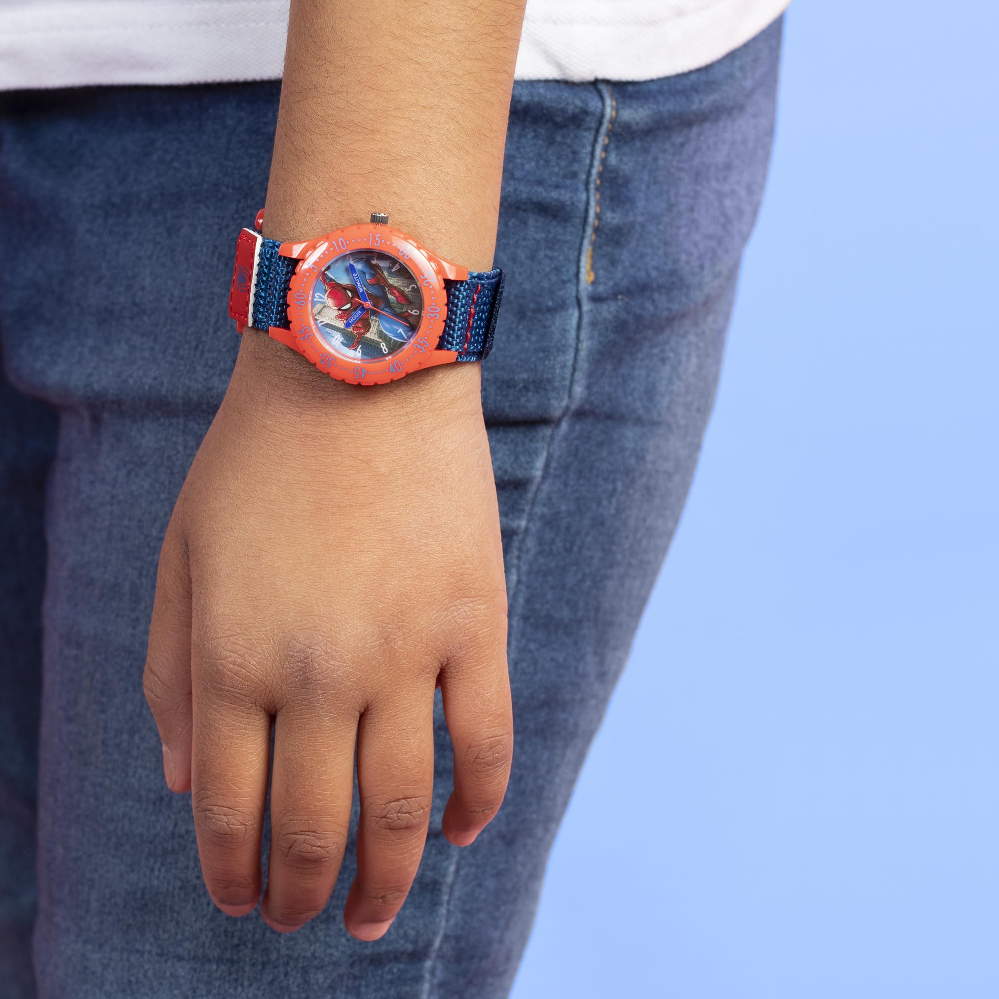 Spiderman SPD3495 - Reloj analógico de Cuarzo para niños, Correa