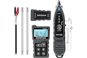 Ethernet Cable Tracer: Network Wire Tracer with NCV and Lamp for PoE...