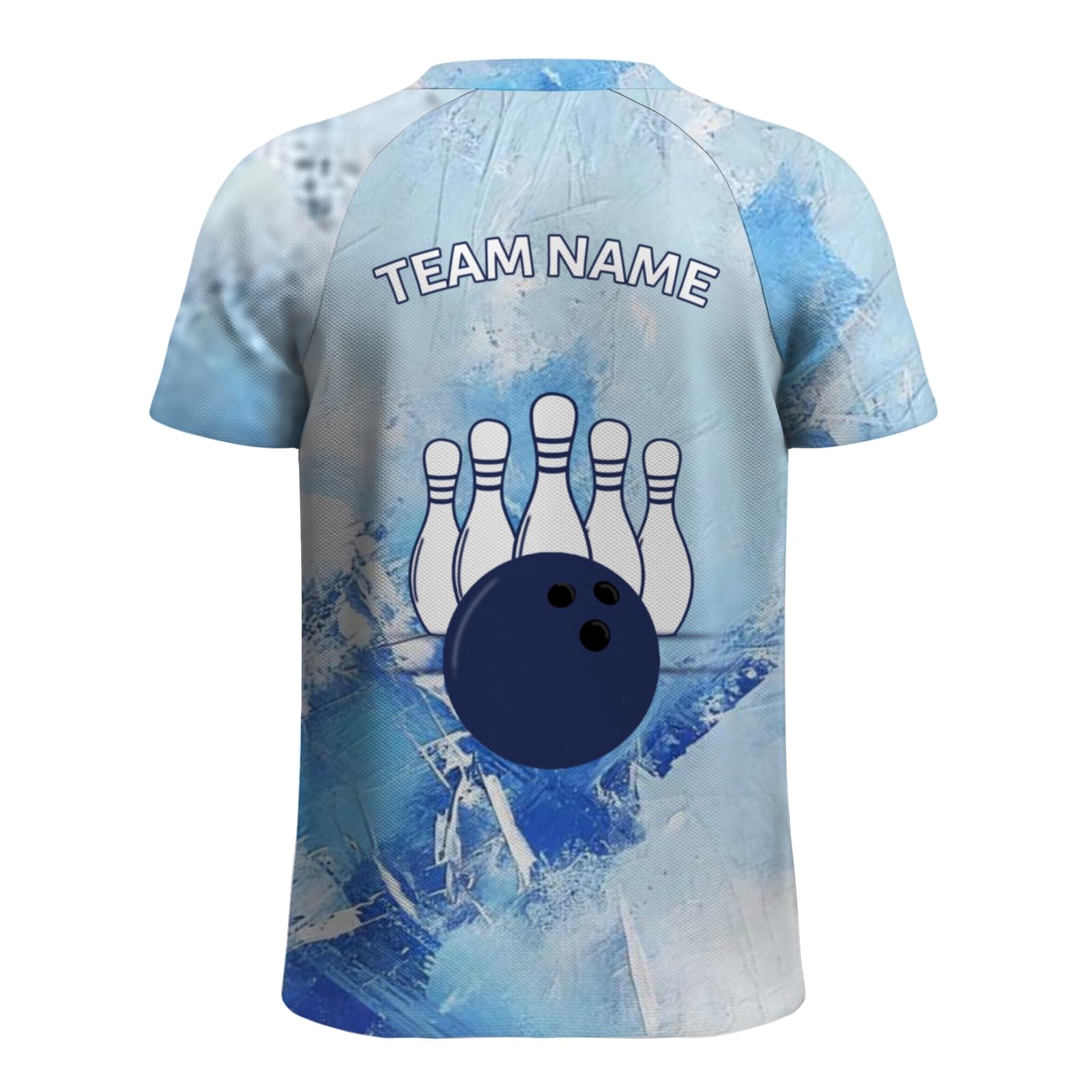 Personalized 3D Bowling Jersey Custom Name Bowling Shirts Customized Bowling Team Uniform Shirt for Men Women (US, Alpha, One Size, Regular, Regular, Color05)