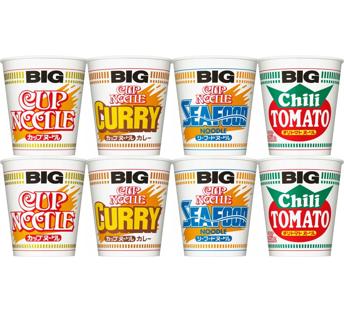 Amazon.co.jp: カップヌードル BIG 4種 カップヌードル シーフード