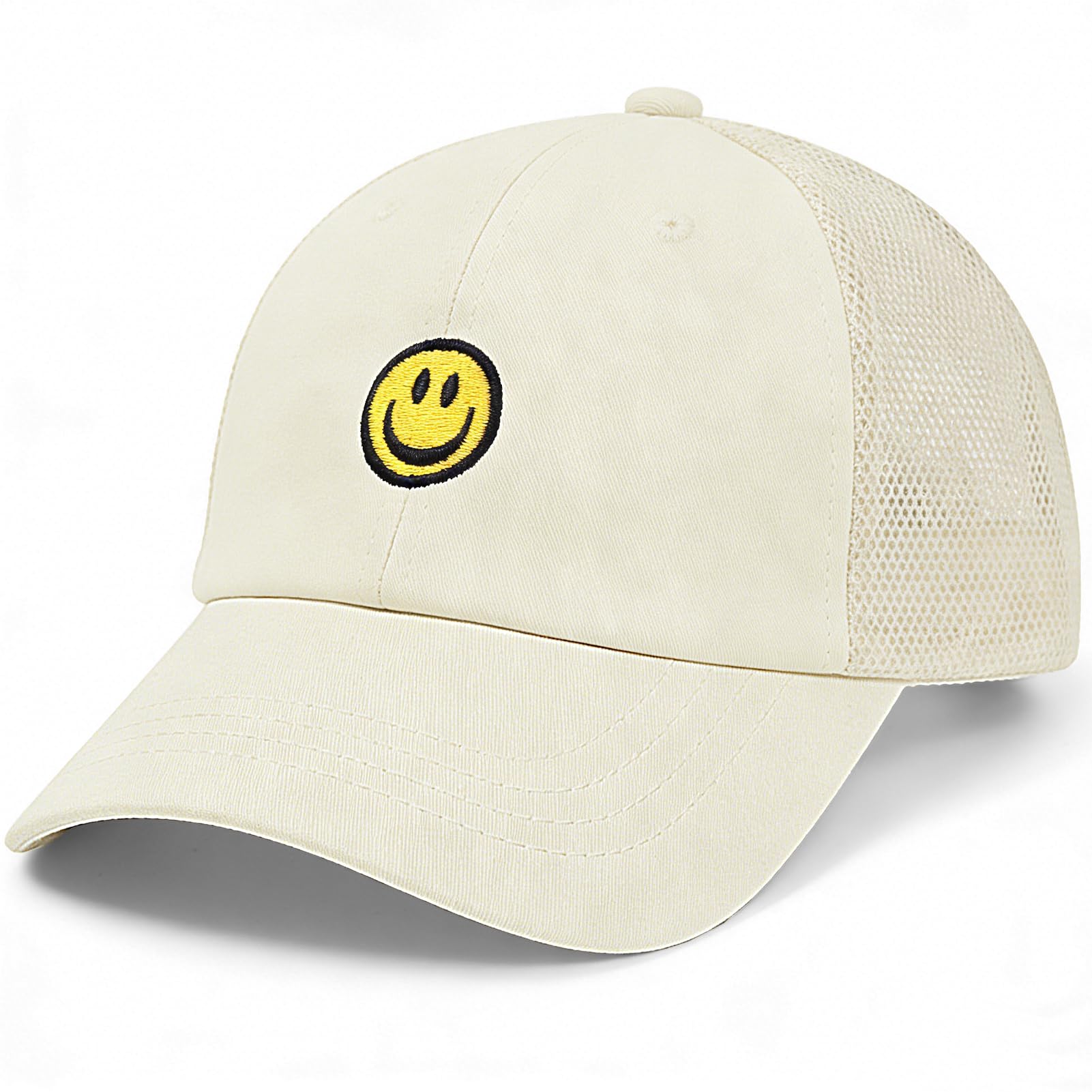 SONMONY Toddler Hat Smile Face Kids Baseball Cap Adjustable Cute Hat 3-12Y