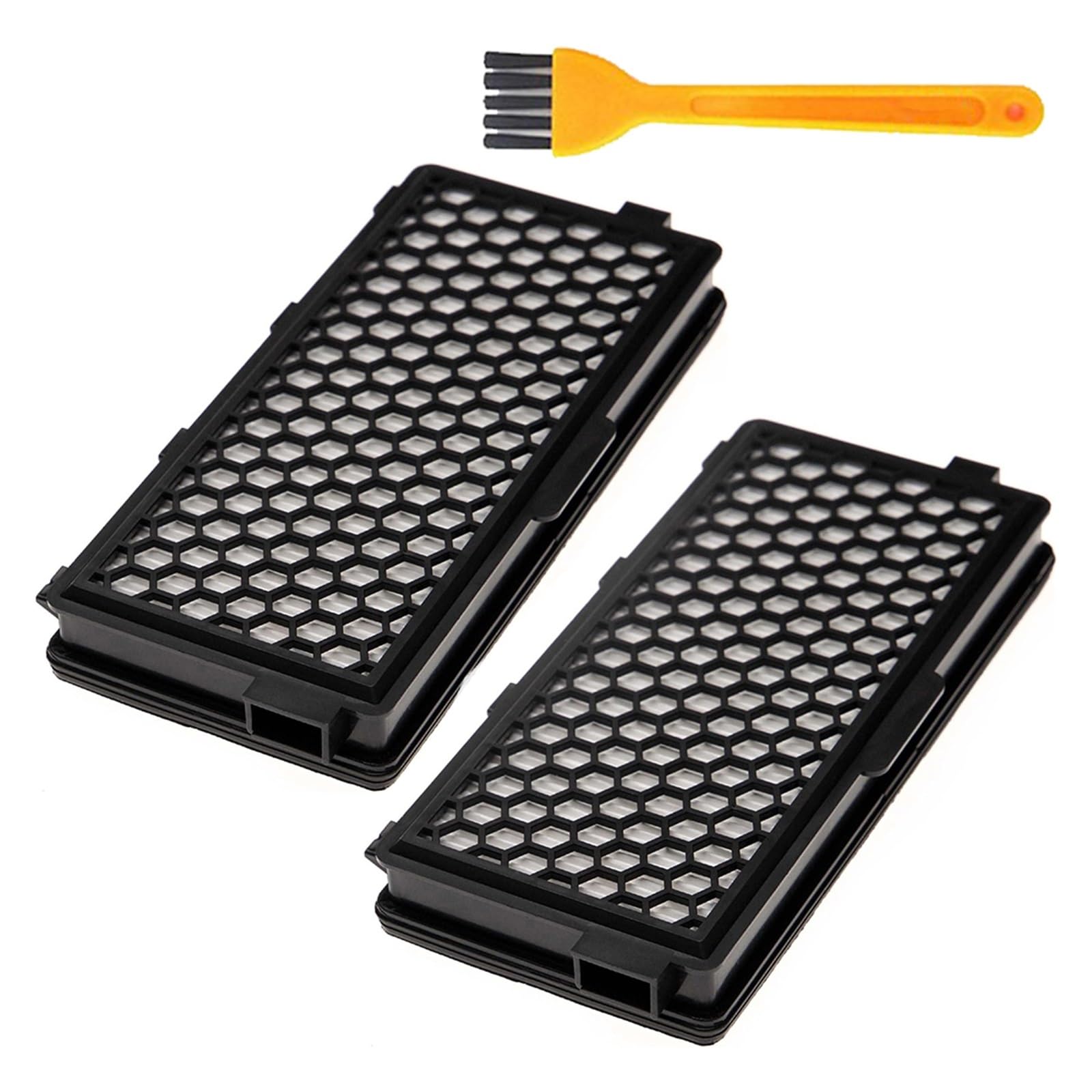 Filtre HEPA AirClean pour aspirateurs Miele SF-AA50 SF-AAC50 séries C3 S4 S5 S8 - Lot de 2