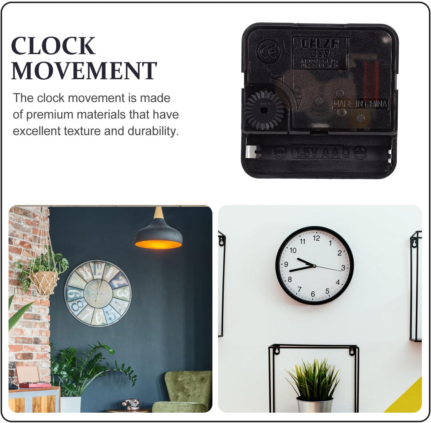EXCEART Clock Movement Mechanism Review