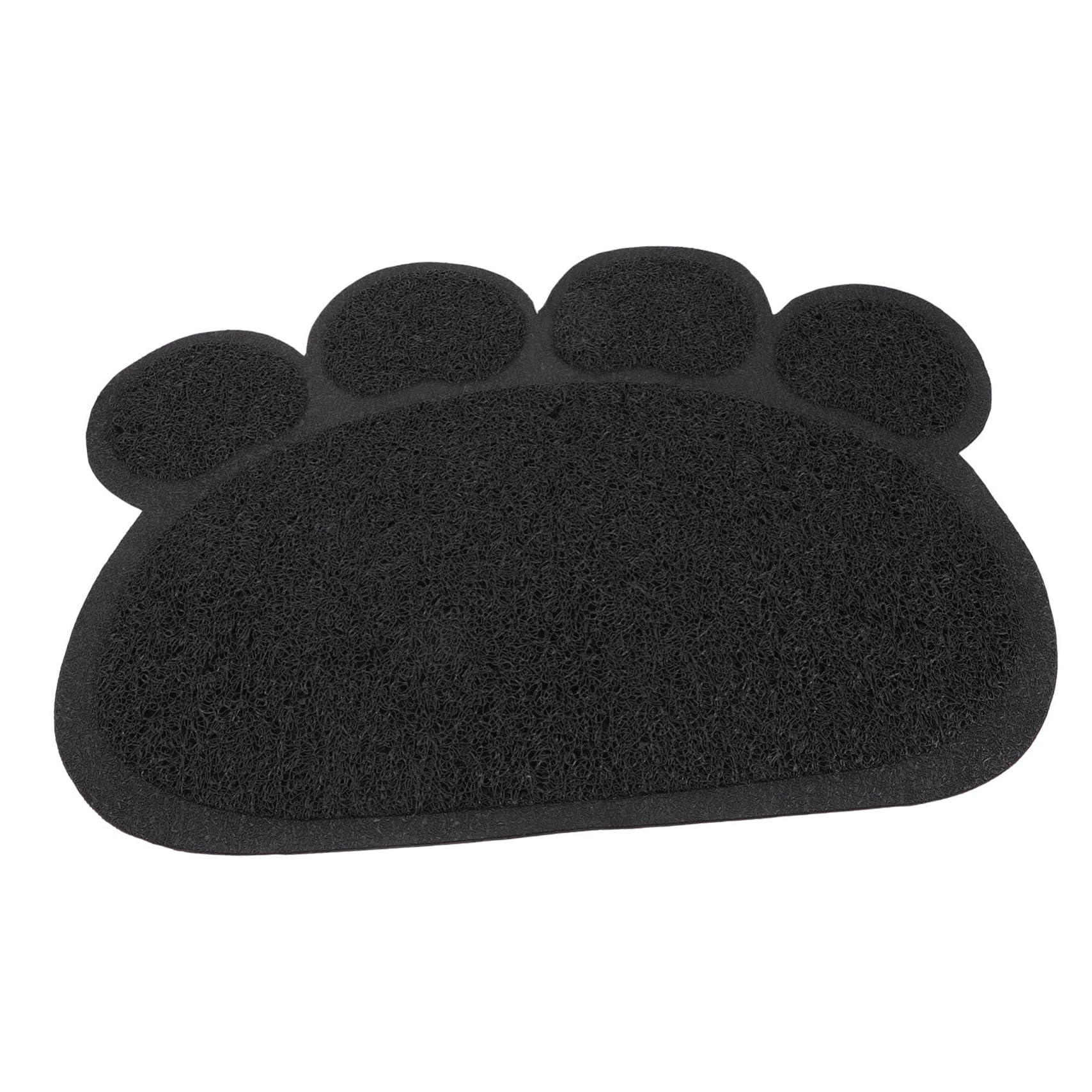 BESPORTBLE 3St Haustierbedarf katzenklo vorlegematte katzenklo vorleger matte Katzentoilette Wasserdichte Teppiche für den Innenbereich katzenstreu PVC-Streumatten Katzentrinkschale Pad Black
