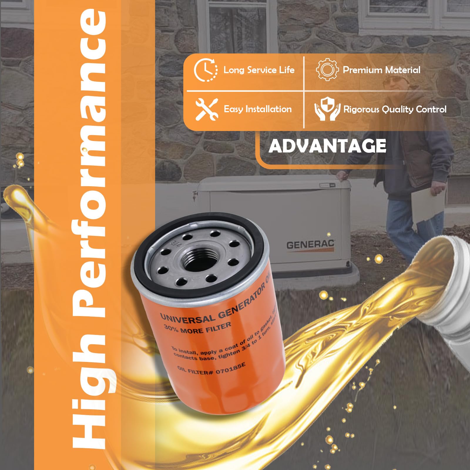 Amazon.com : 6485 Maintenance Kit Includes 070185E Oil Filter