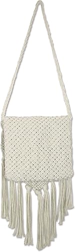 Miniatura 3 de Design Works Kit de macramé para manualidades, color blanco