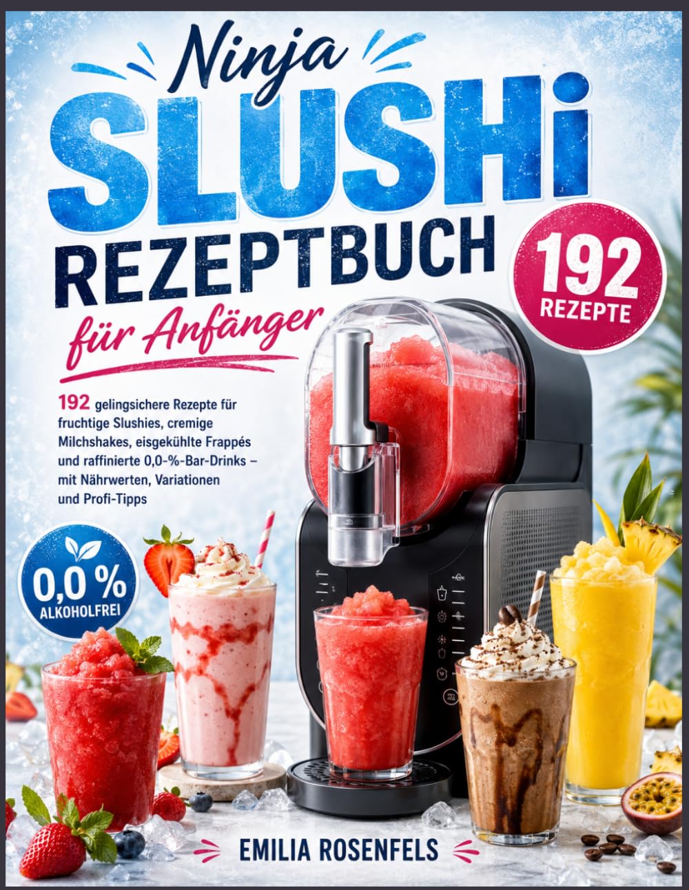 Ninja SLUSHi Rezeptbuch für Anfänger: 192 gelingsichere Rezepte für fruchtige Slushies, cremige Milchshakes, eisgekühlte Frappés und raffinierte ... – mit Nährwerten, Variationen und Profi-Tipps