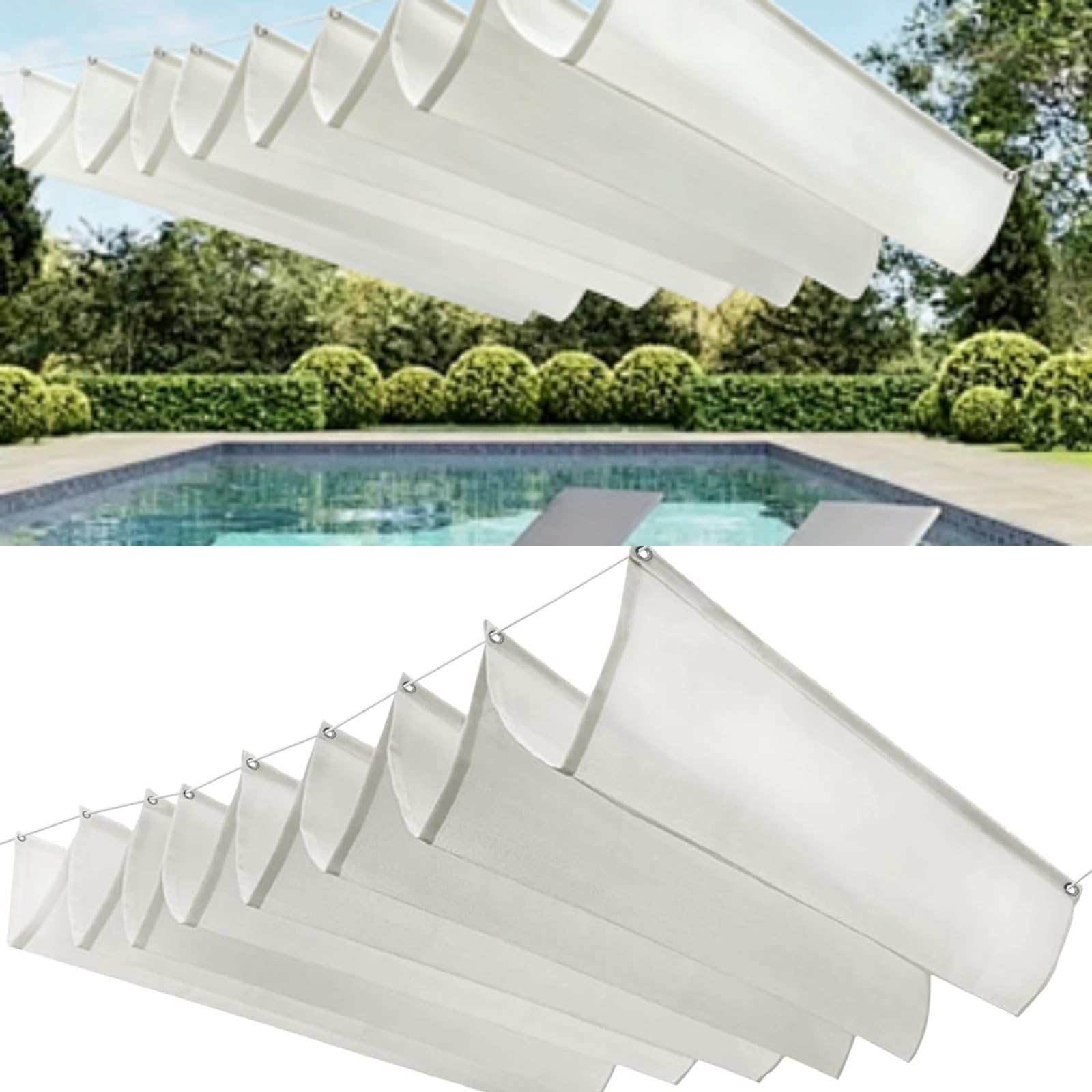 Voile ombrage protection UV balcon pour protéger vos enfants
