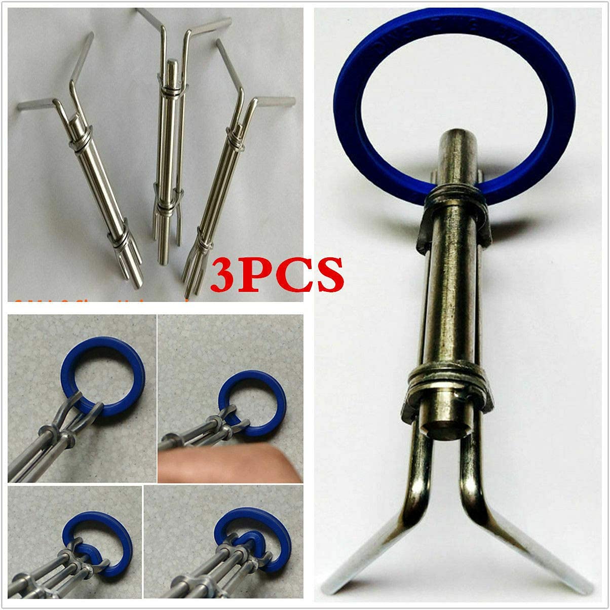 Buy 3 Pcs/Set Hydraulic Cylinder Piston Rod Seal Up UCup Installation