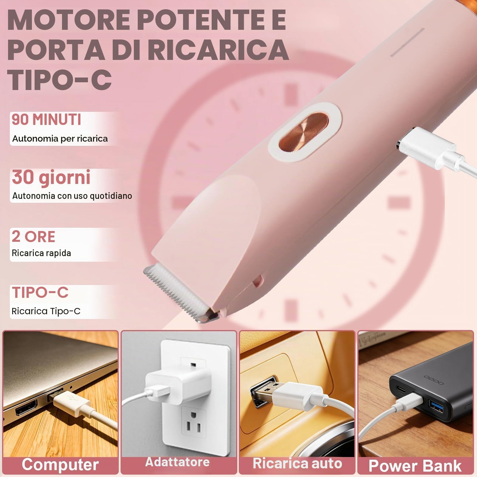 Rasoio elettrico da donna 2 in 1 e trimmer, Rasoio Intimo Donna a Secco Bagnato Damen Rasierer, Senza fili, Impermeabile, Ricaricabile, Indolore Rasoio Parti Intime per Bikini, Ascelle, Braccio(Blu)