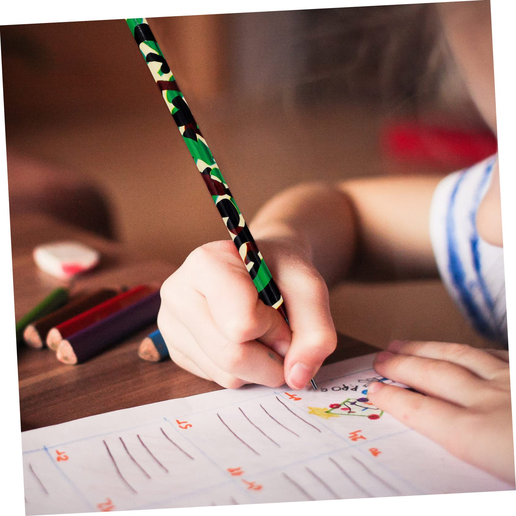 Lurrose 200 Piezas Lápices de para Estudiantes Pack para Decoraciones de Fiesta para Clases y Material Escolar