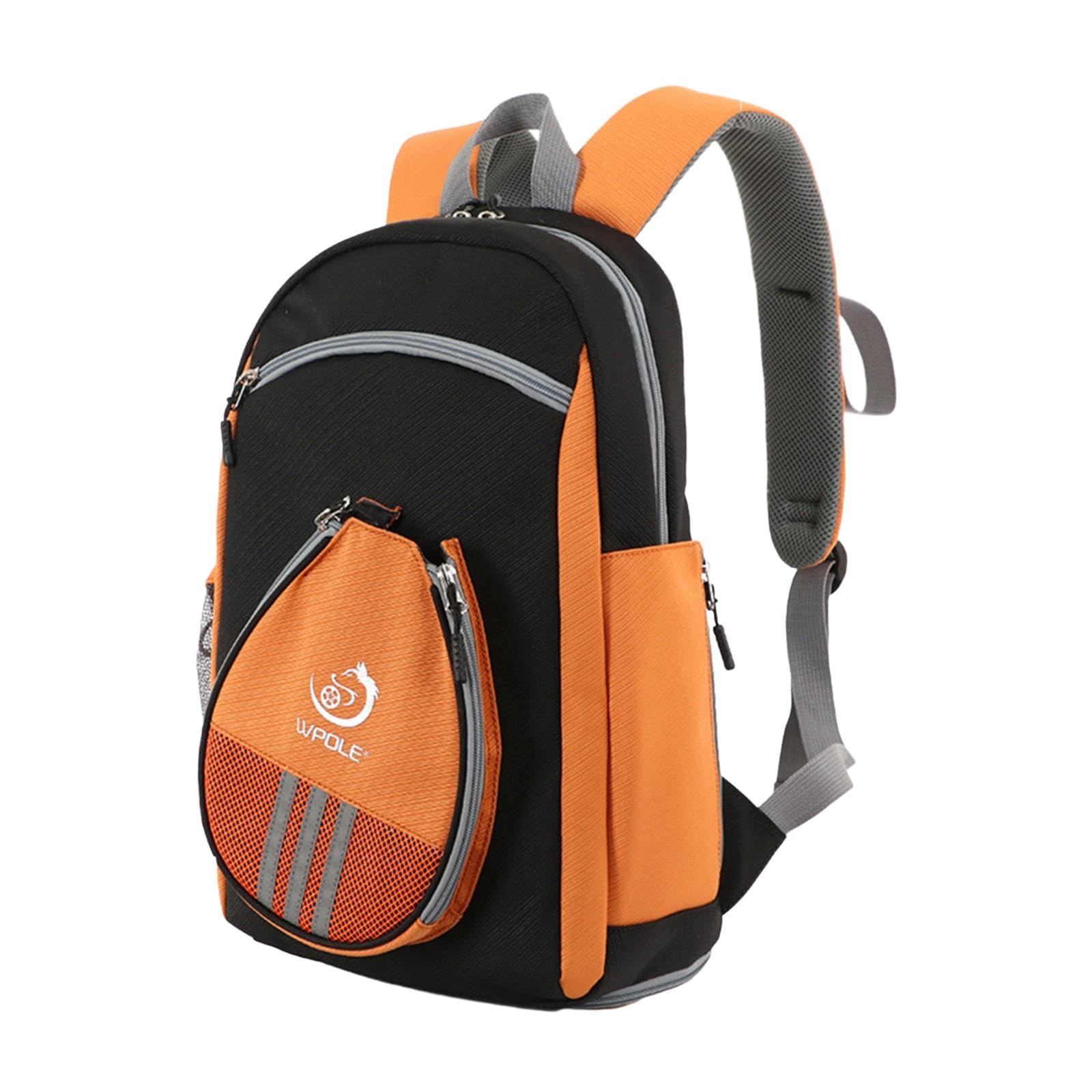 Borsa per Racchetta da Pong Zaino Sportivo per Atleta, Multifunzionale con Scomparto per Scarpe Custodia per Paddle da Pong per Allenamento
