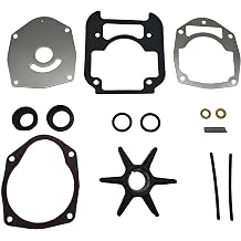 98-8M0142980/47-8M0205803 Water Pump Impeller Repair Kit for Mercury 175 200 225 250 300 250R 300R hp Outboard 3.4L V6/4.6L V8 Pro XS SeaPro Verado Racing AMS 4-Stroke 175hp 200hp 225hp 250hp 300hp