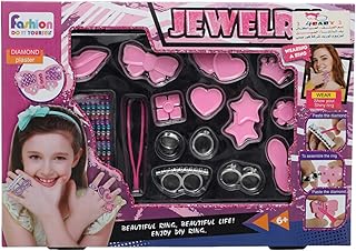 أكسسوارات للبنات عالية الجودة - مجموعة أنيقة من مشابك الشعر وأربطة للرأس والأساور وغيرها - متعددة الألوان