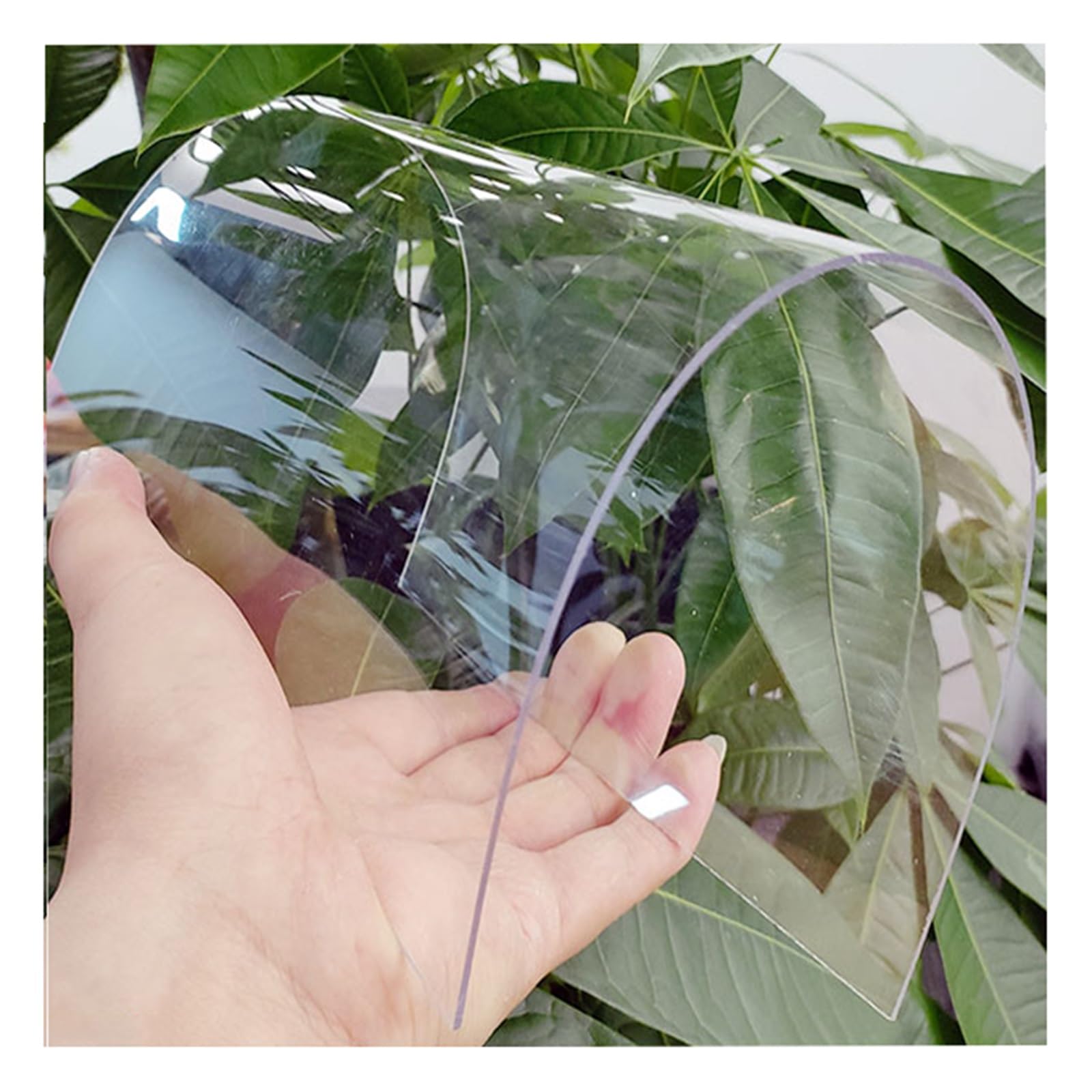 Panneau polycarbonate transparent et feuille plastique acrylique pour fenêtre