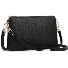 GAEKEAO Crossbody Bags for Women RFID Blocking Leather Cross Body Bag Purses Womens Crossbody Handbags with Wristlet Strap