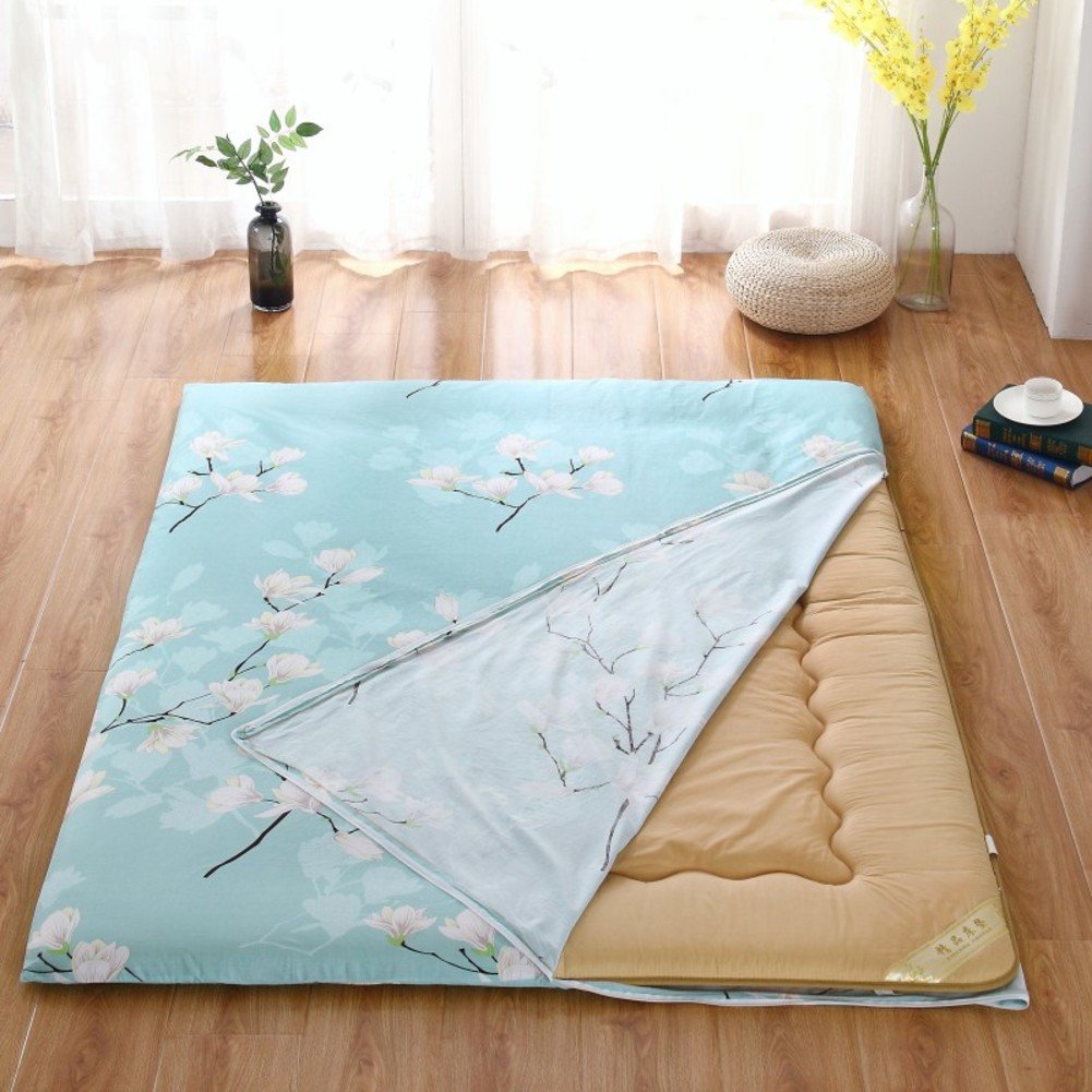 Housse de matelas tatami 180x200 en pur coton de qualité supérieure anti-poussière