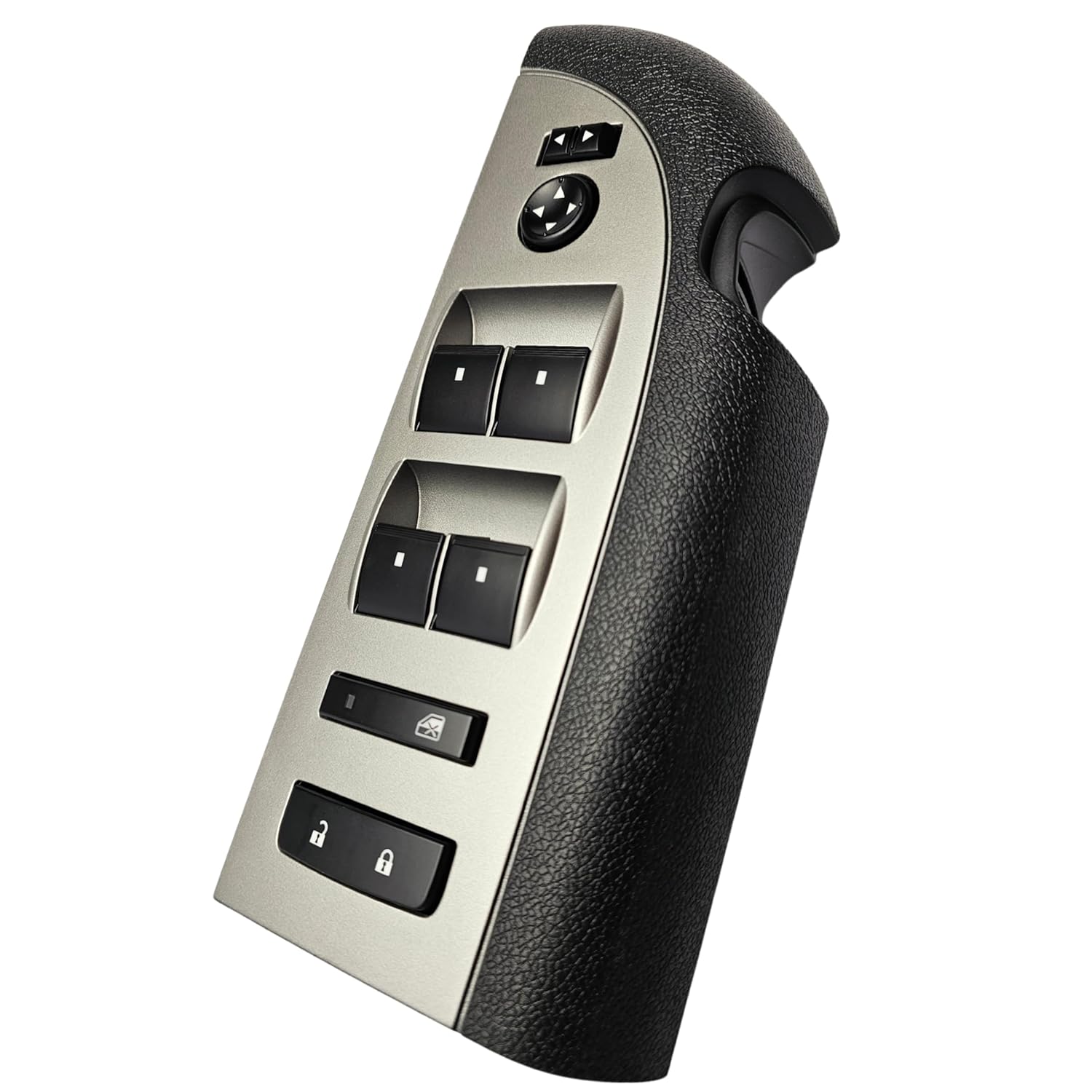 SWITCHDOCTOR Master Power Window Switch Assembly for 2007-2009 Chevy Silverado & GMC Sierra Crew/Extended Cab - Exact OEM Fit Replacement