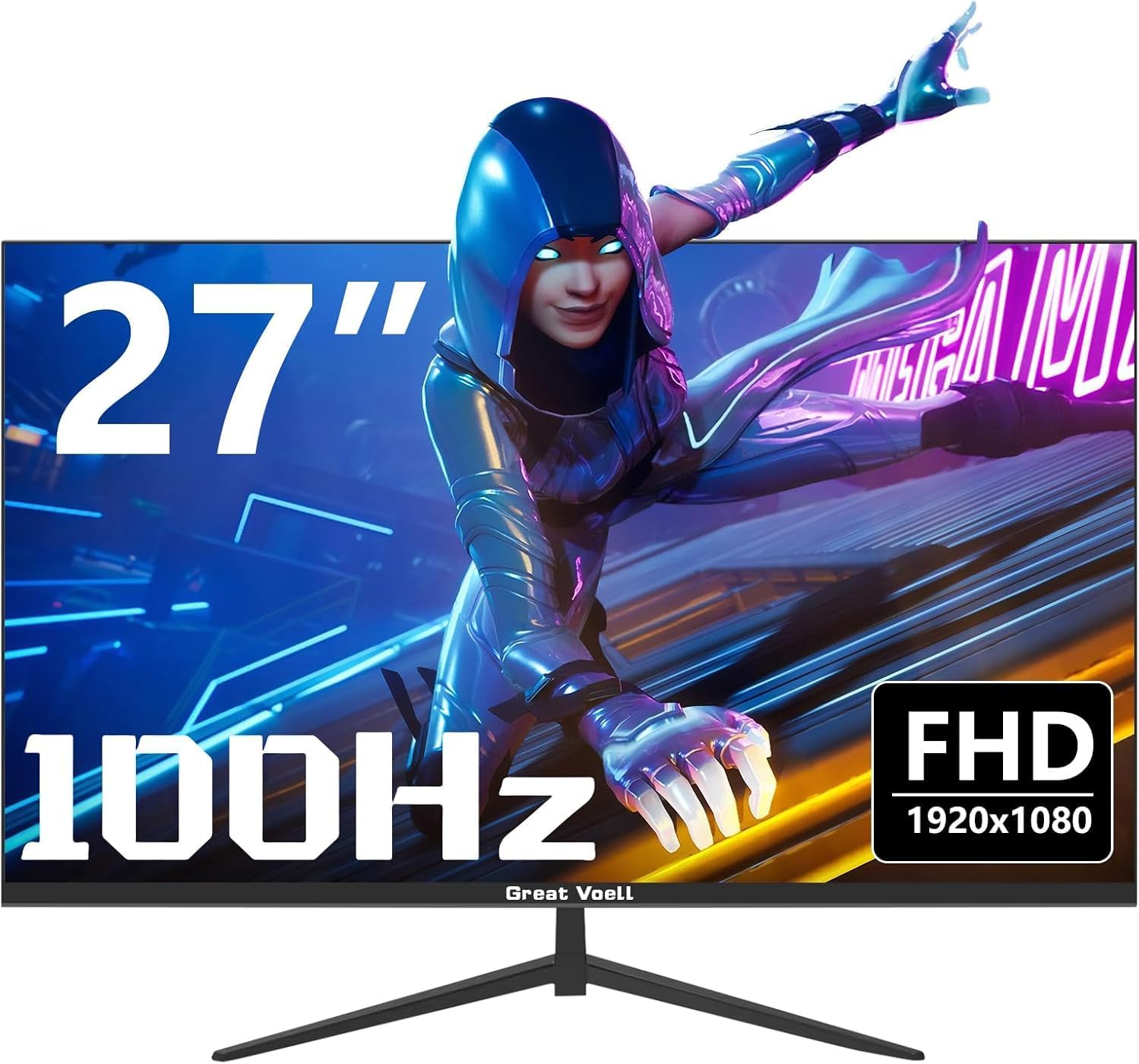 Great voell Gaming Monitor (27inch(1K/100hz))
