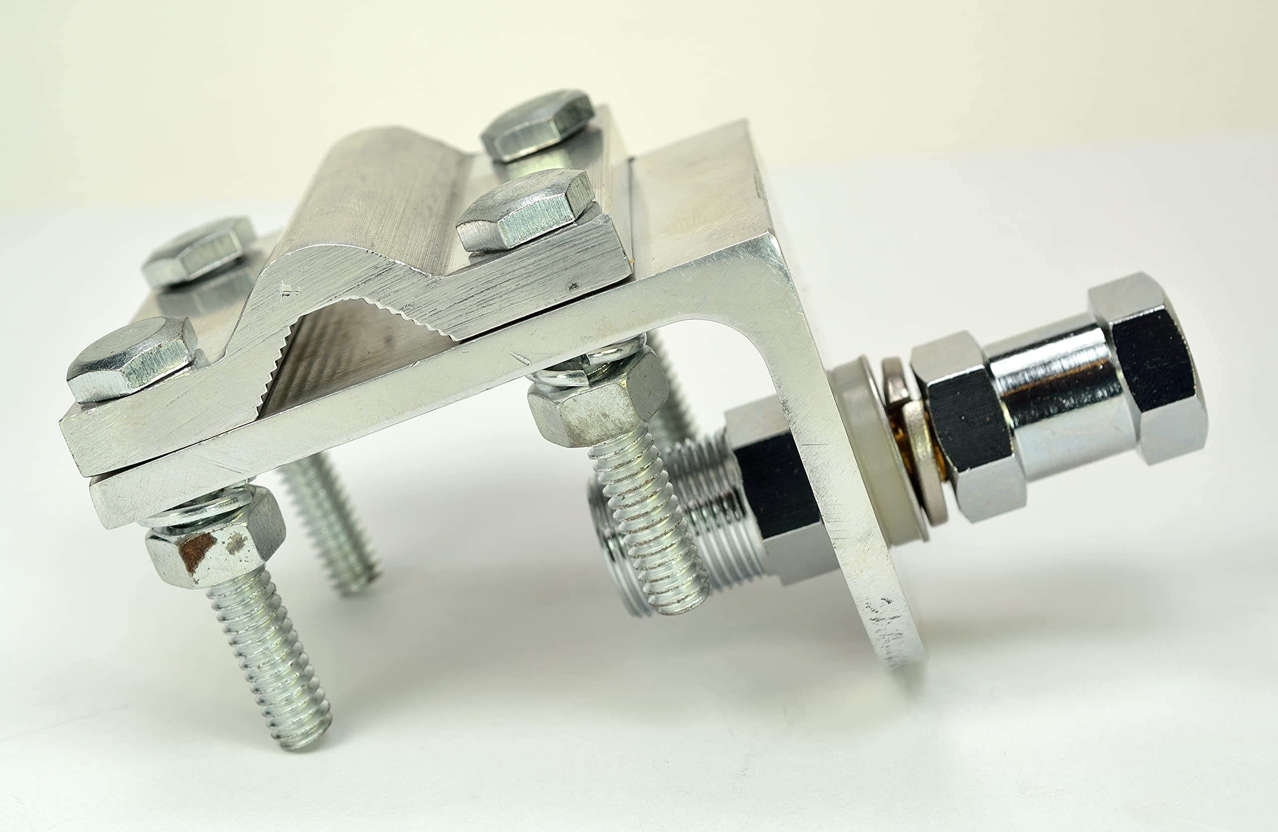 Aries 30303 Single Groove CB Radio Antenna Mirror Mount with SO239 Stud