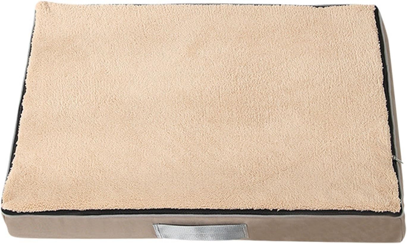 Orthopedic Dog Beds Extra Large Sized Dog, Big Memory Foam Dog Couch Beds with Removable Washable Cover,Waterproof (120x75x10CM/47x30x3.9inch) (White Blue 75x50x10CM/30x19.7x3.9inch)