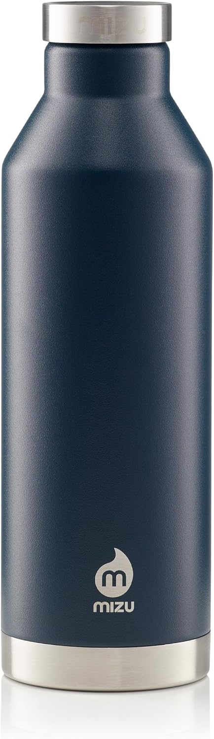 MIZU - V8 Water Bottle | 26 oz. Double Wall Stainless Steel Vacuum Insulated | Narrow Mouth with Leak Proof Cap | Multiple Colors | BPA Free