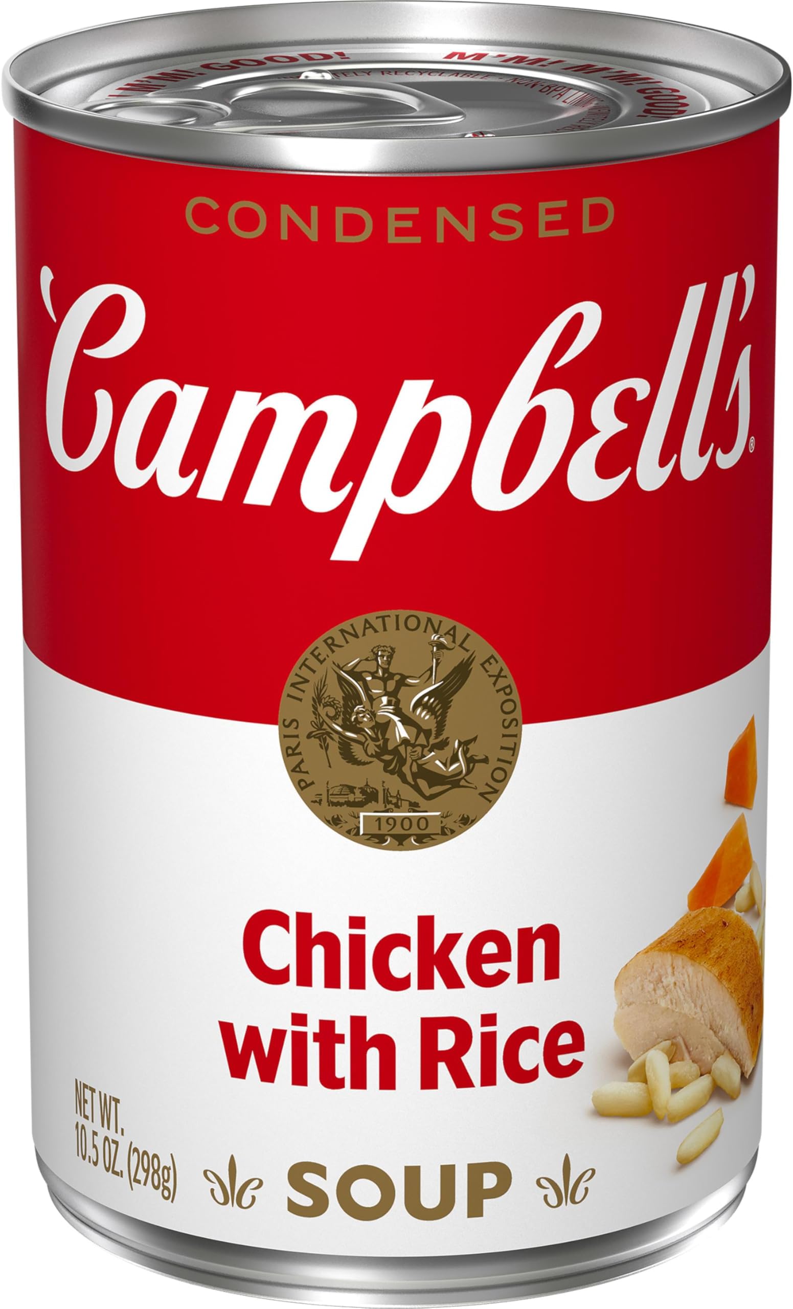 Campbell’s Condensed Chicken with Rice Soup, 10.5 Ounce Can