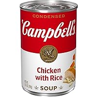 Vista 1 de Campbell’s - Sopa condensada de pollo con arroz, lata de 10.5 onzas