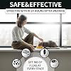 VICSOM 4 Paquete Collar Antipulgas y Garrapatas para Gatos, 32 Meses de Tratamiento y Prevención, Impermeable Ajustable, Negro Gris Certificado ClimeCo 3