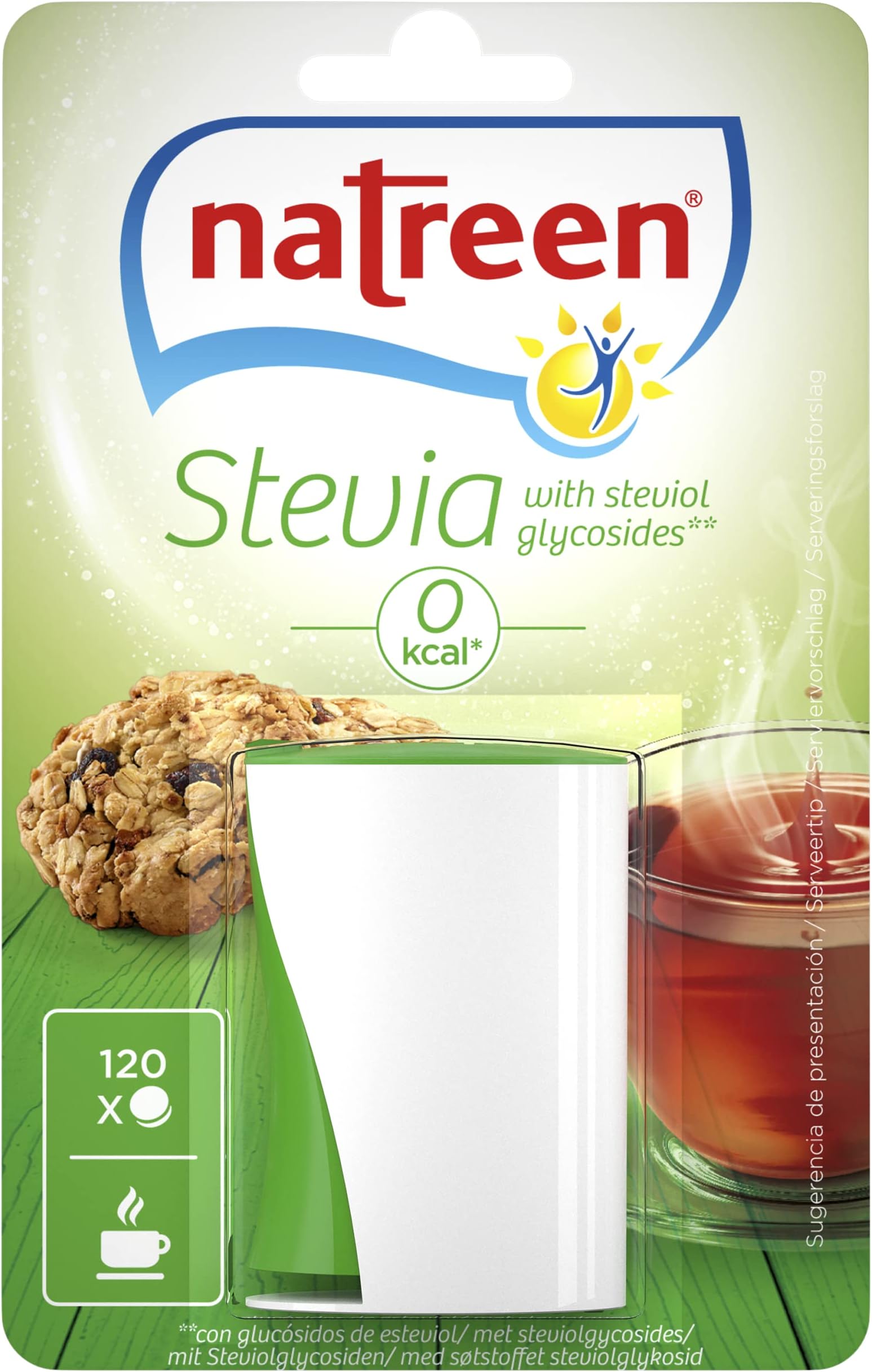 Edulcorante Stevia Natreen 120 Pastillas