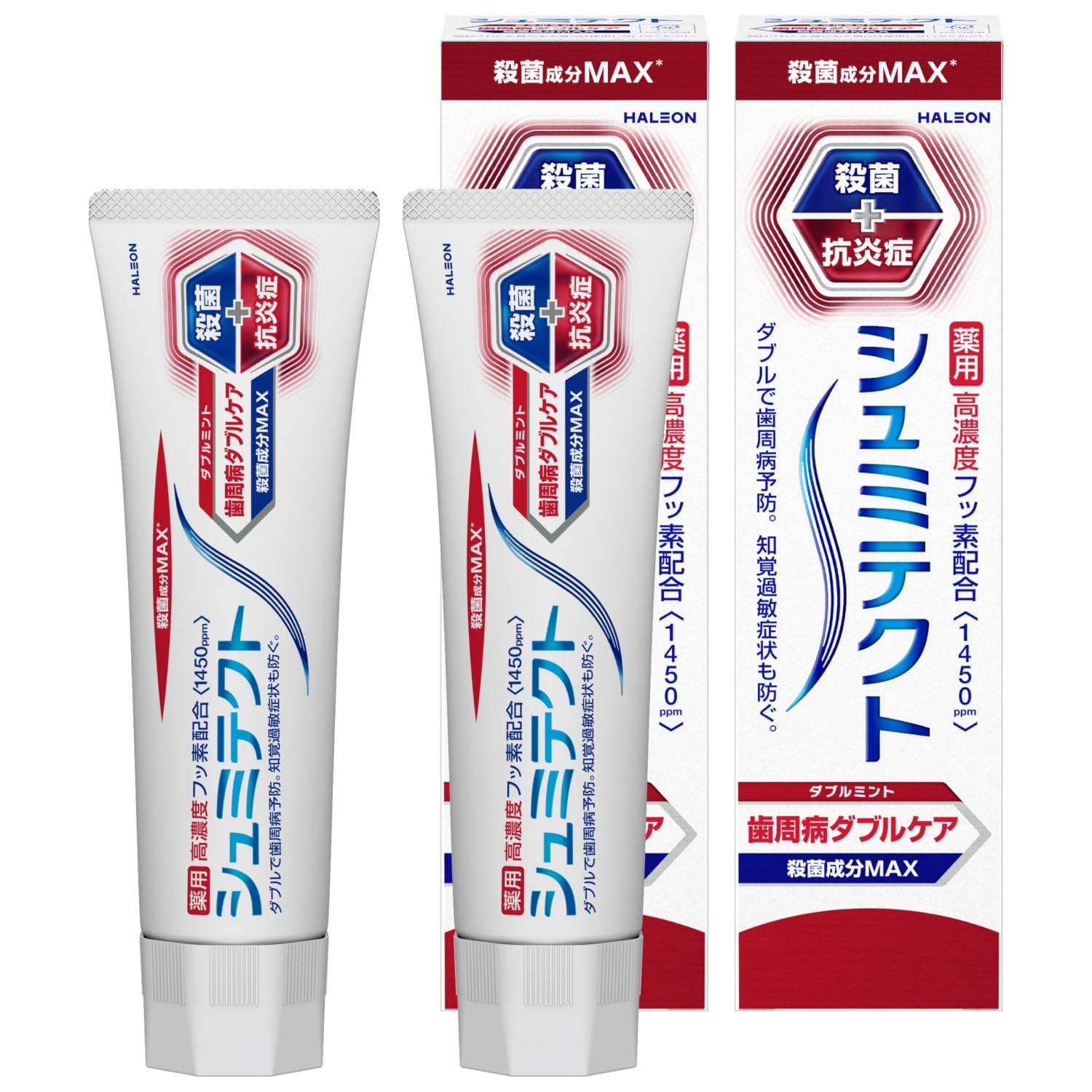 Amazon.co.jp: シュミテクト 歯周病ダブルケアEX ダブルミント【医薬部