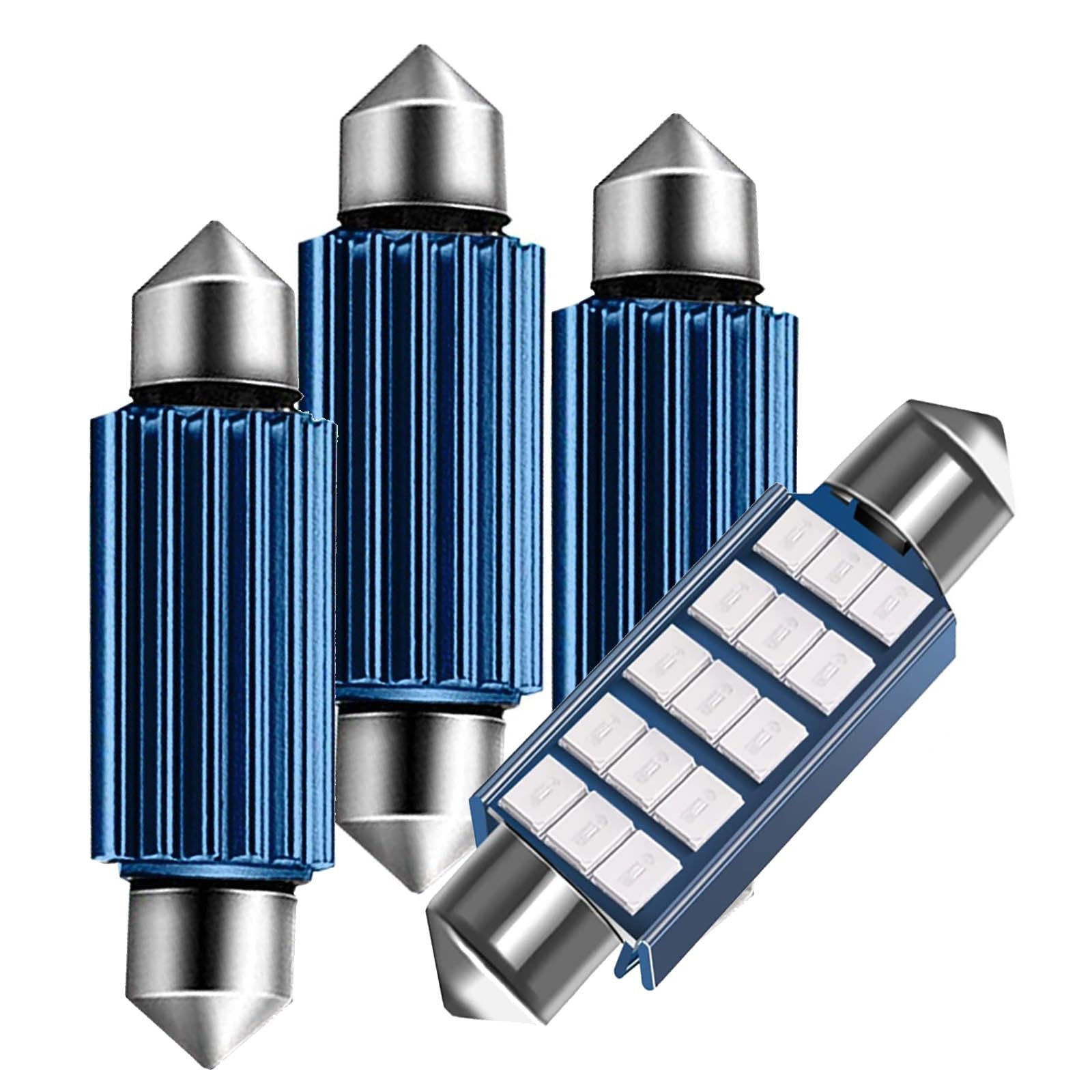 Bsxywa P21W LED 1156 Ba15s 12V 24V 6W Lampadine Super Bright, Bianca 6000K, Per Per Luce Di