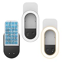 Confezione da 2 trappole per mosche da interni (2 dispositivi + 10 carte colla), lampada notturna, antizanzare, trappola per insetti volanti plug-in per zanzare, mosche, moscerini della frutta, falene