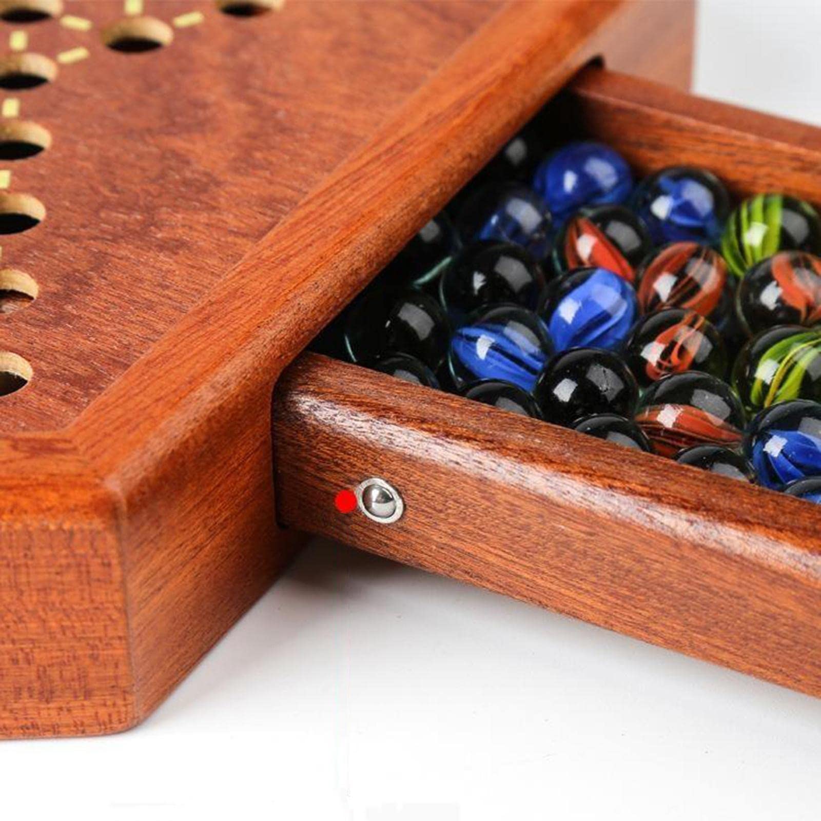Juego de Ajedrez Clásico Tablero Y Cajón de Almacenamiento.