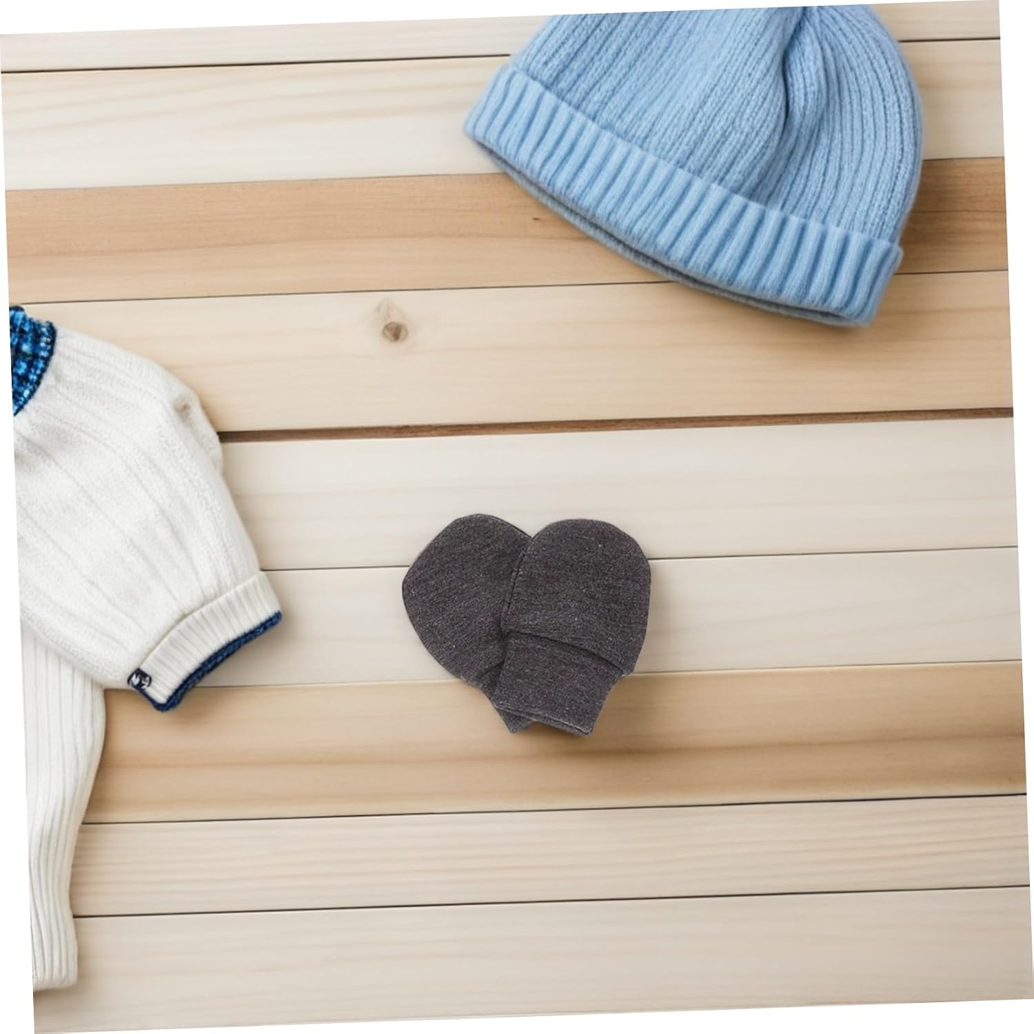 6 Pairs Cotton Mittens and Hand Gloves Breathable No Scratch Mittens for 0-6 Months Unisex Boys, Soft Lightweight Sleep Protection in Multiple Colors