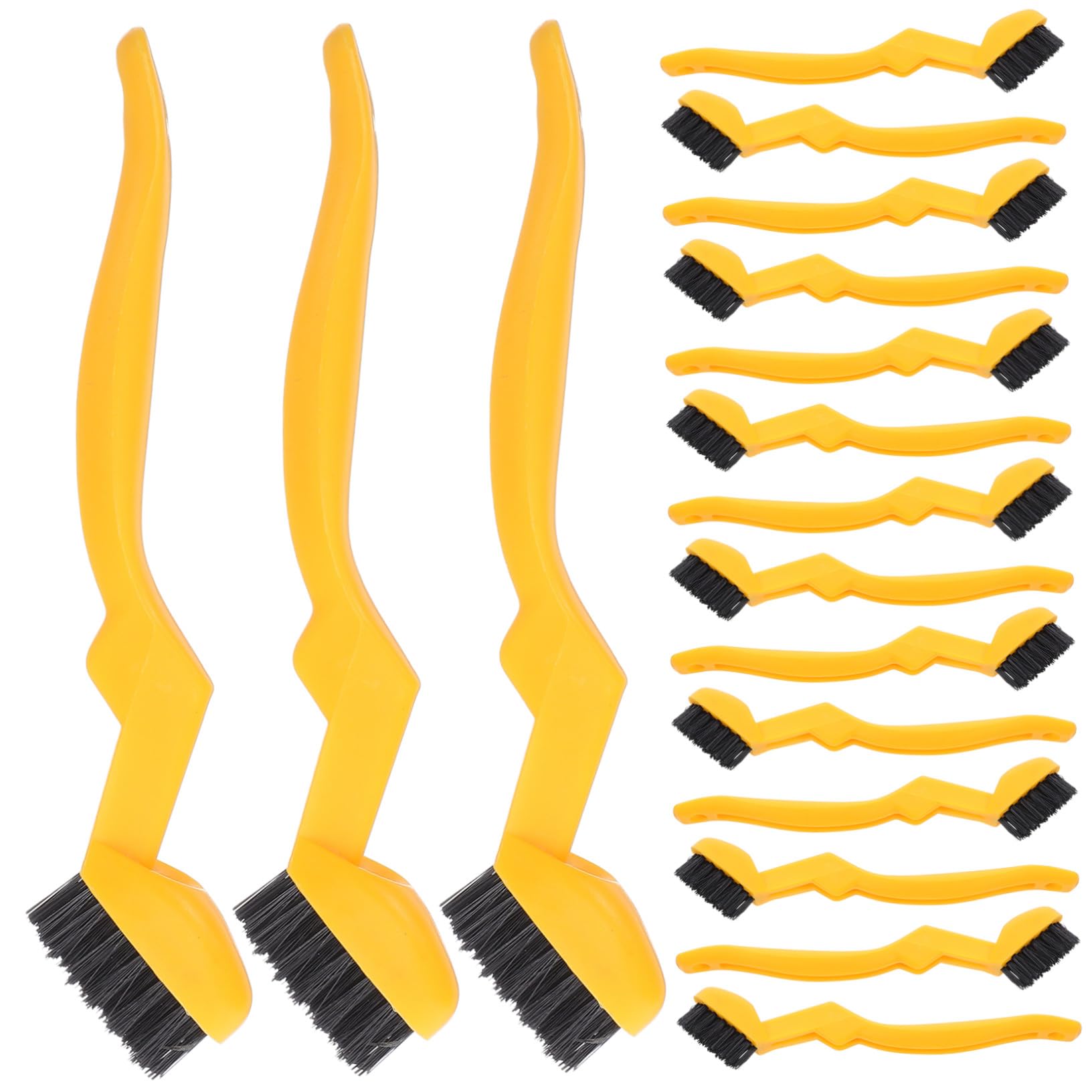 Lot de brosses nylon pour nettoyer les recoins UPKOCH
