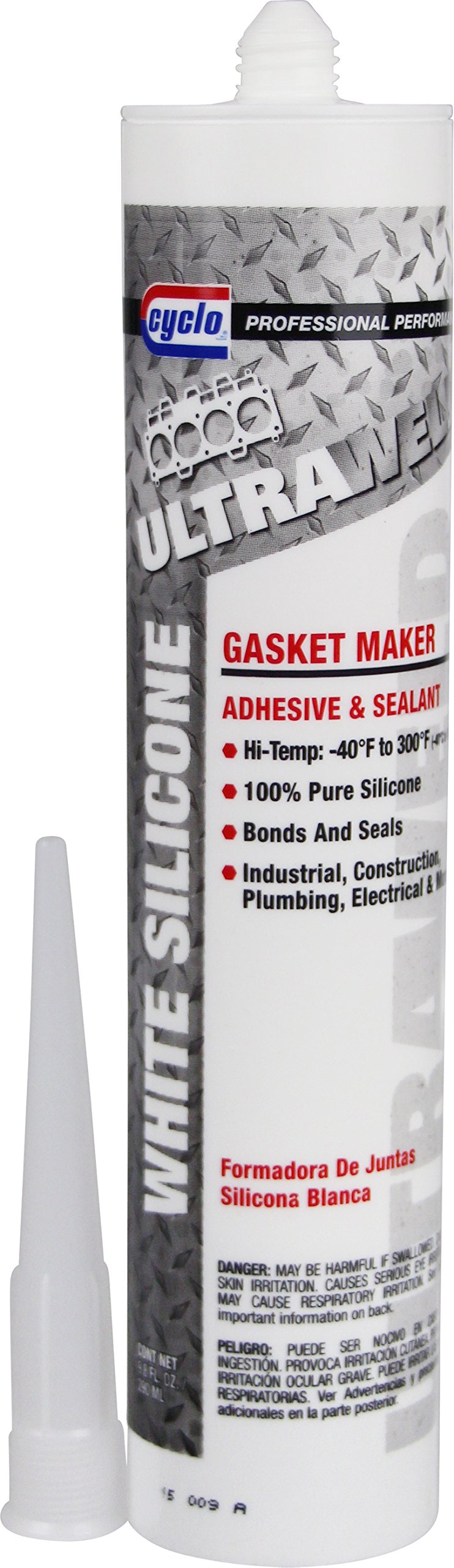 Cyclo - Ultraweld Rtv White Silicone Cartridge