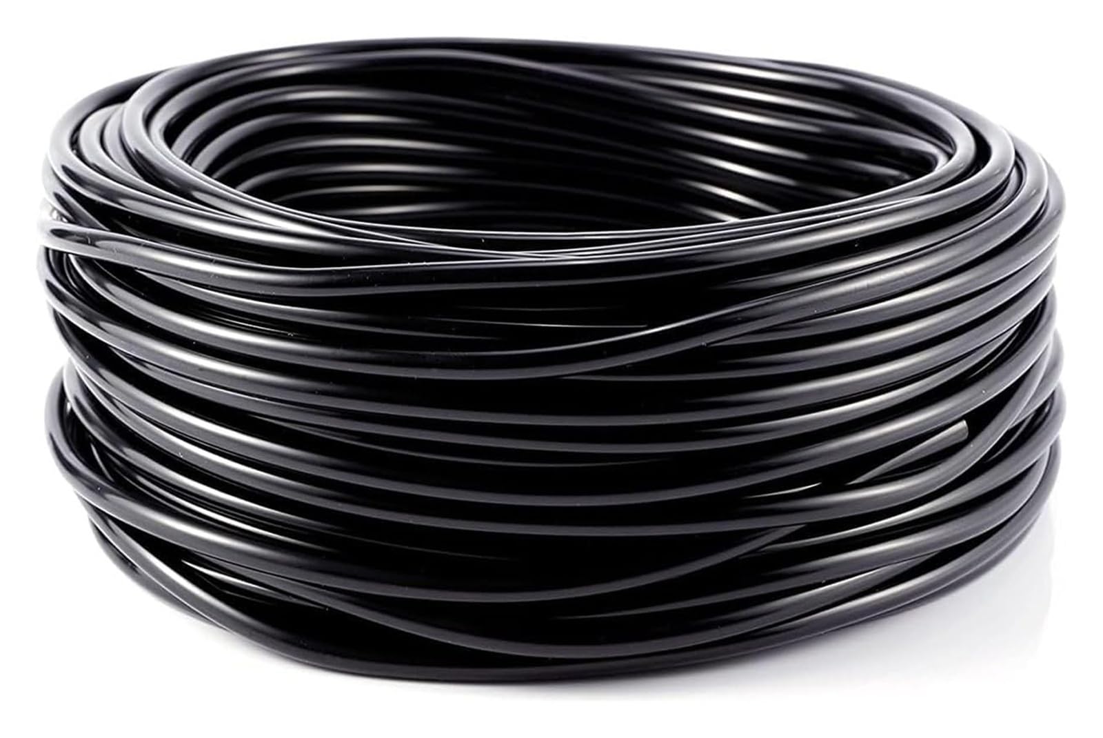 Tubo for microirrigazione 10-30M ID 4mm OD 7mm Nero for da giardino | Tubo gocciolante da 10-30 metri, diametro 4 mm/7 mm, tubo for irrigazione in PVC for aiuole rialzate(30m)