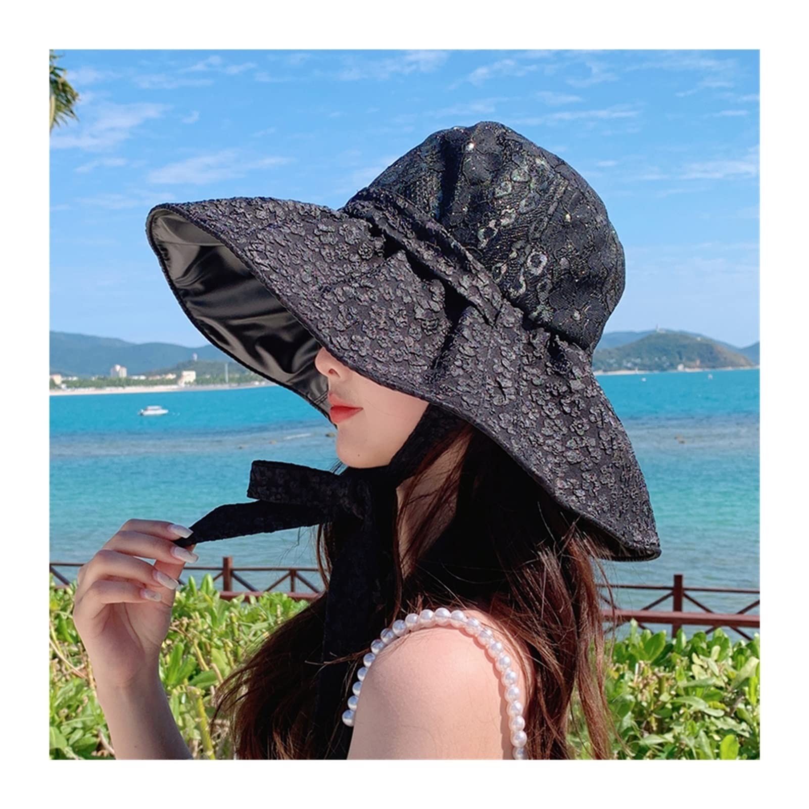 sun protection bucket hat