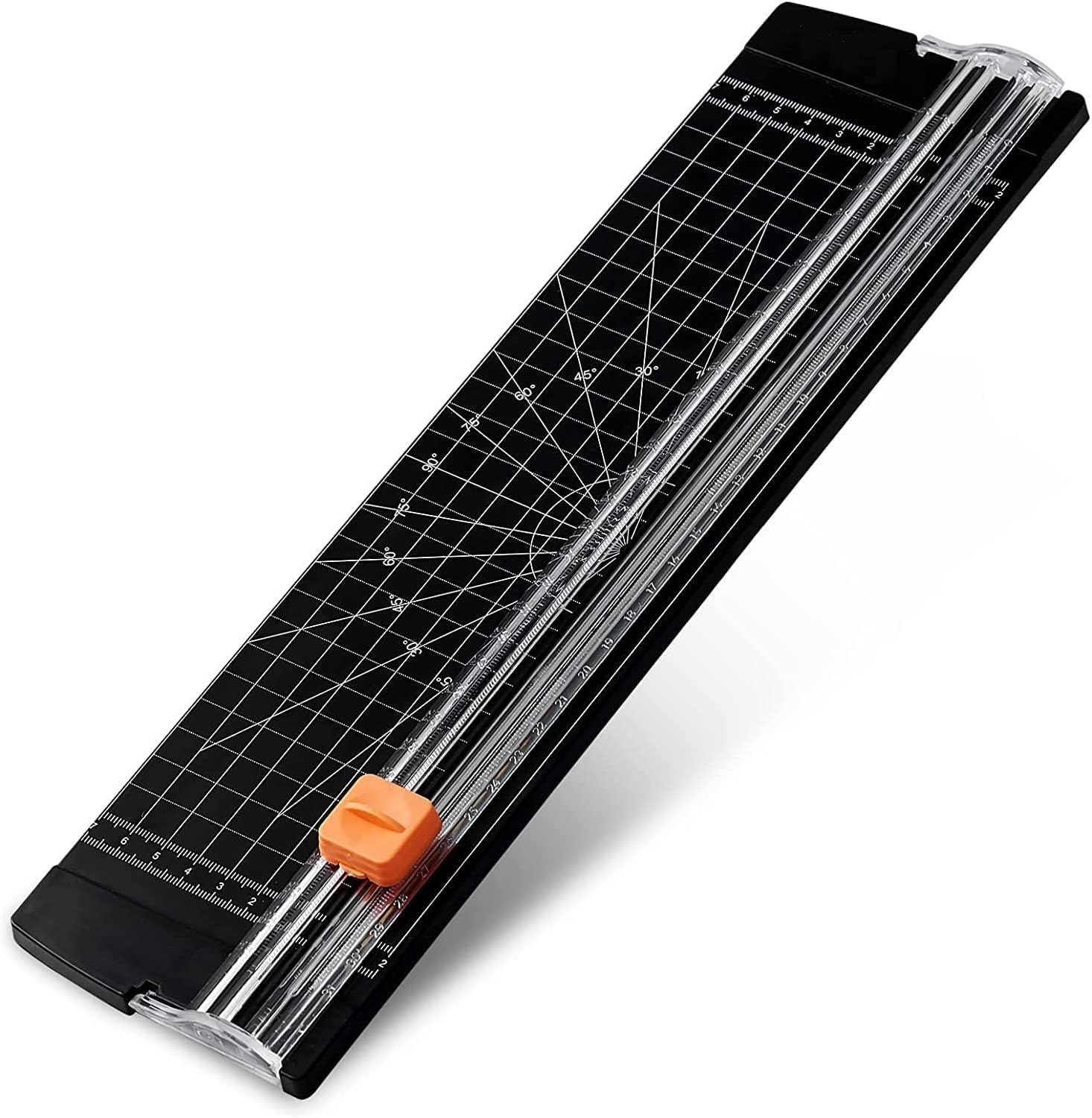 Paper Cutter Board, Document Cutting Board Trimmer, Portable A4 Papers Cutter for Photo, Card, Coupon, Scrapbook, Cardstock, Origami, Label, Laminated Papers, Guillotine Cutting Tool