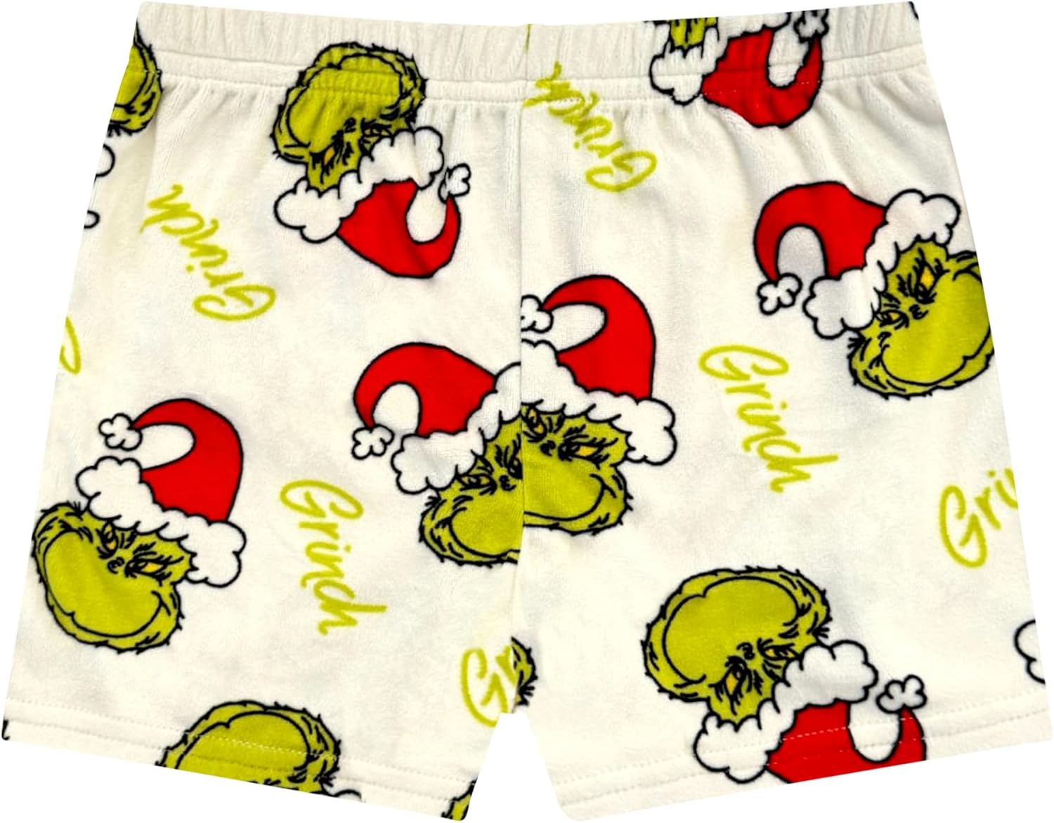 The Grinch Pajamas Girls 2-Piece Matching Set - Kids Soft Christmas PJs Loungewear - Long Sleeve & Shorts - Official Product - Image 5