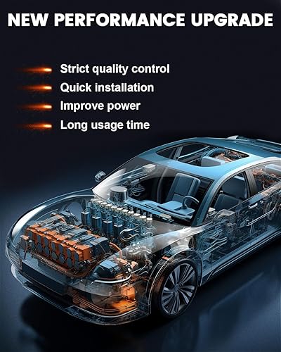 Miniatura 6 de Inyectores de combustible ECCPP - Kits de inyectores de combustible de alto rendimiento de 2 agujeros 23250-62040 para Toyota 4Runner para Toyota