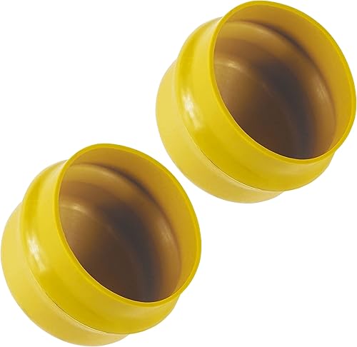 Miniatura 2 de Caltric Tapa antipolvo de 2 ruedas compatible con John Deere D100 D105 D110 D120 D125 D130 D140 D150 M14338