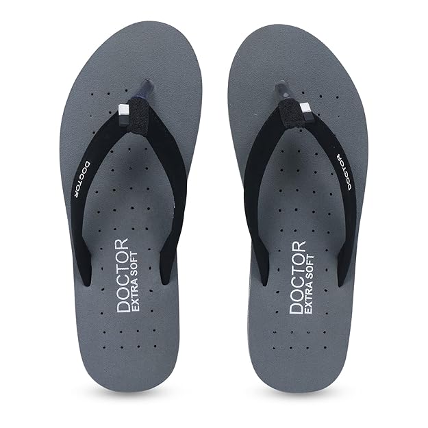 DOCTOR EXTRA SOFT House Slipper for Women's Care Dr Orthopaedic Super Comfort Fitting Flat Cushion Chappal Flip-Flop for Ladies & Girl’s