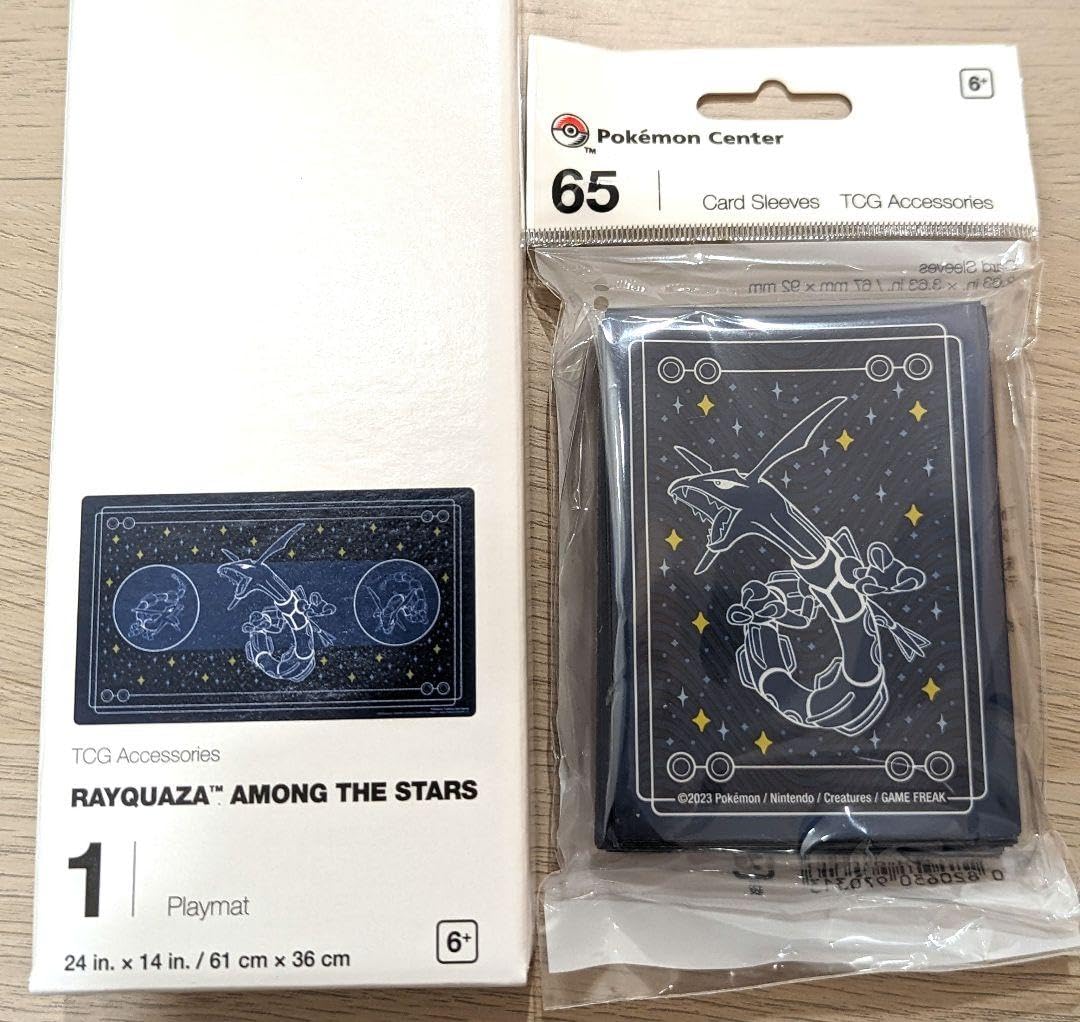 ポケモン - wcs　2023 プレイマット　スリーブ　レックウザ 新品未使用品】WCS 2023 ポケモン プレイマット スリーブ