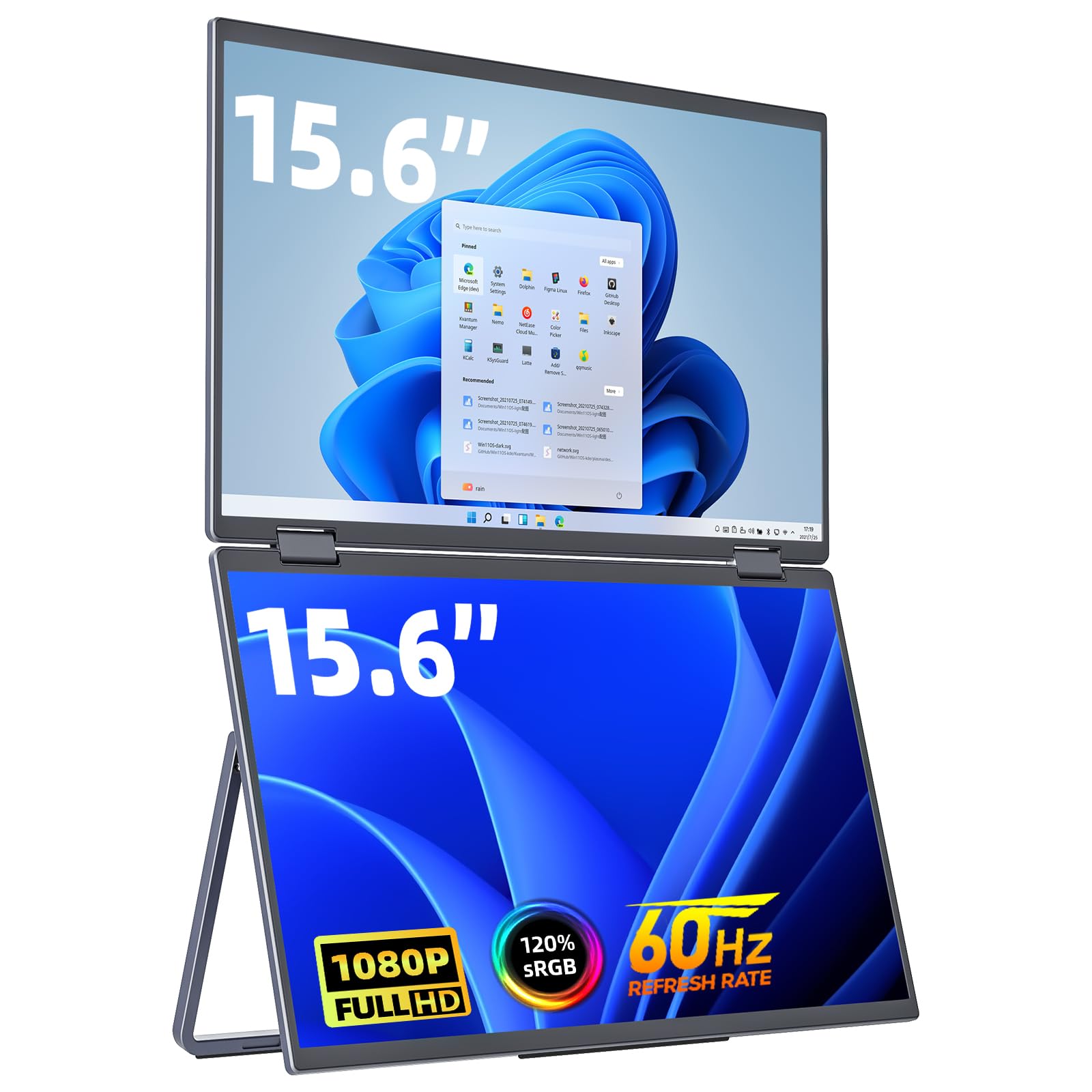 【新品未使用・未開封品】Cocopar Portable monitor Amazon.com: cocopar Portable Monitor 17.3 Inch 1080P FHD IPS