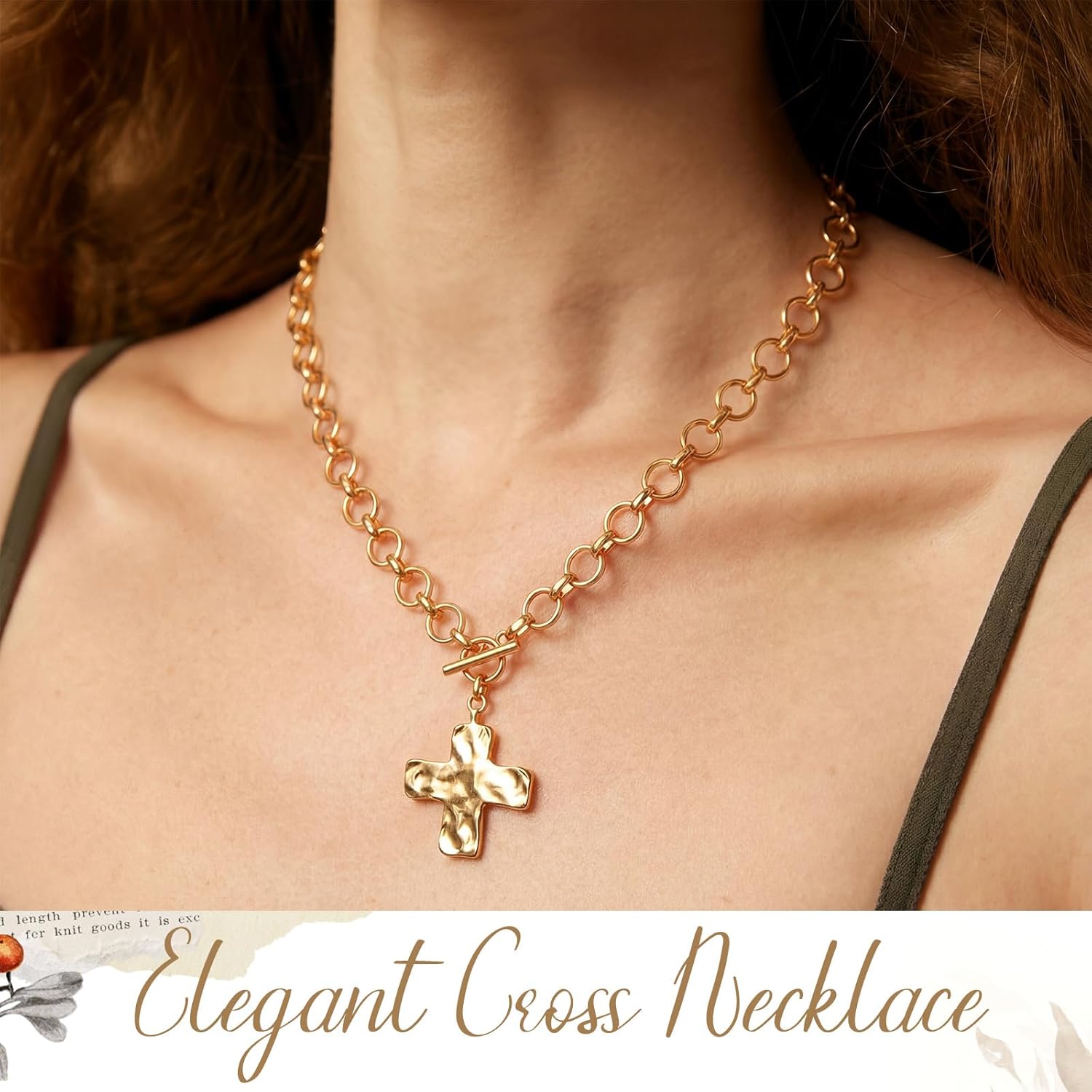 Highergo 10 Sets Faith Cross Necklaces Bulk Christian Gifts for Women Easter Religious Gift Bible Verse Card Organza Bag, Baptism Prayer Religious Bible Verse Jewelry Gifts,Easter Basket Stuffers