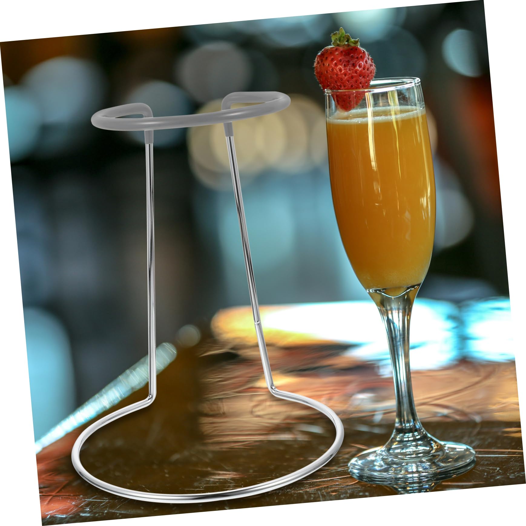 NAMOARLY Decanter Stand Top Accessories Rack for Restaurant Holder Wine Decanter Rack Stemware Display Rack Decantador Sèche Wine Decanter Dryer Decanters Door Shelf Decanter Rack Grey Iron